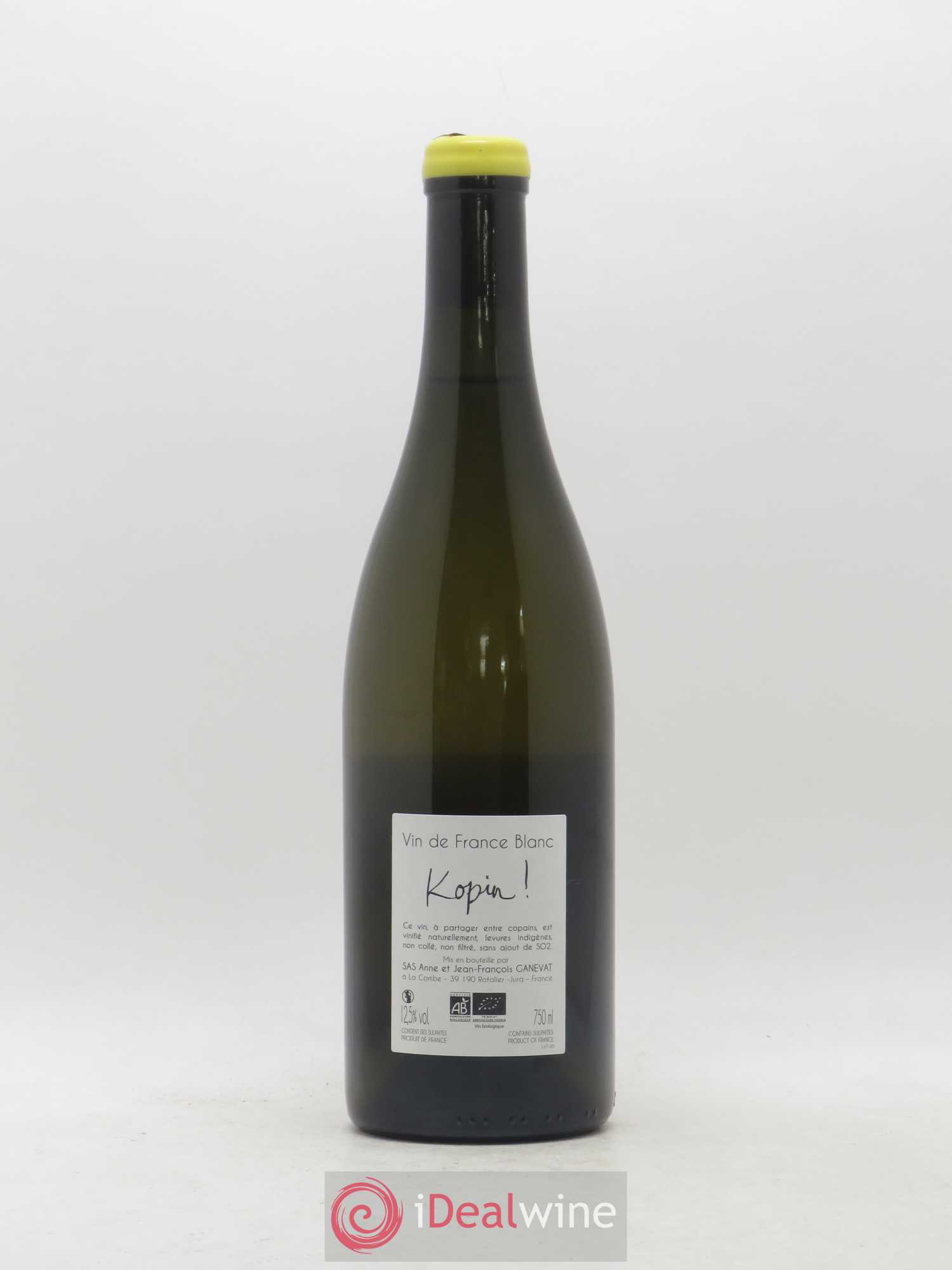 Vin de France Kopin Anne et Jean François Ganevat - Lot de 1 bouteille - 1