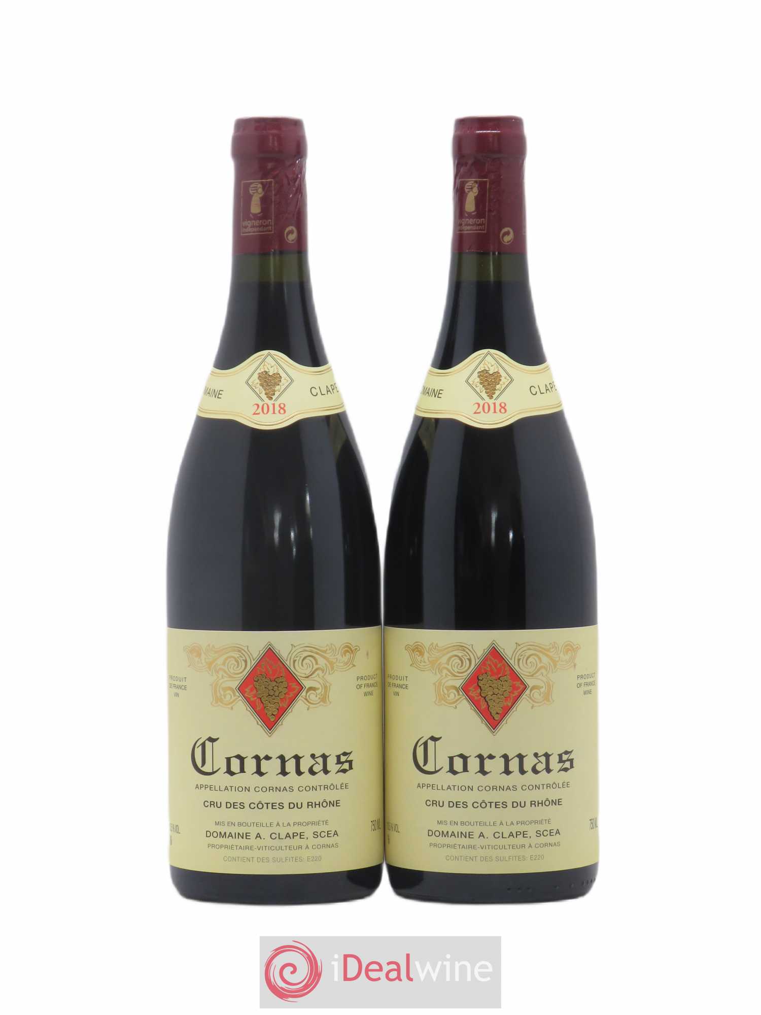 Cornas Auguste Clape 2018 - Lot de 2 bouteilles - 0