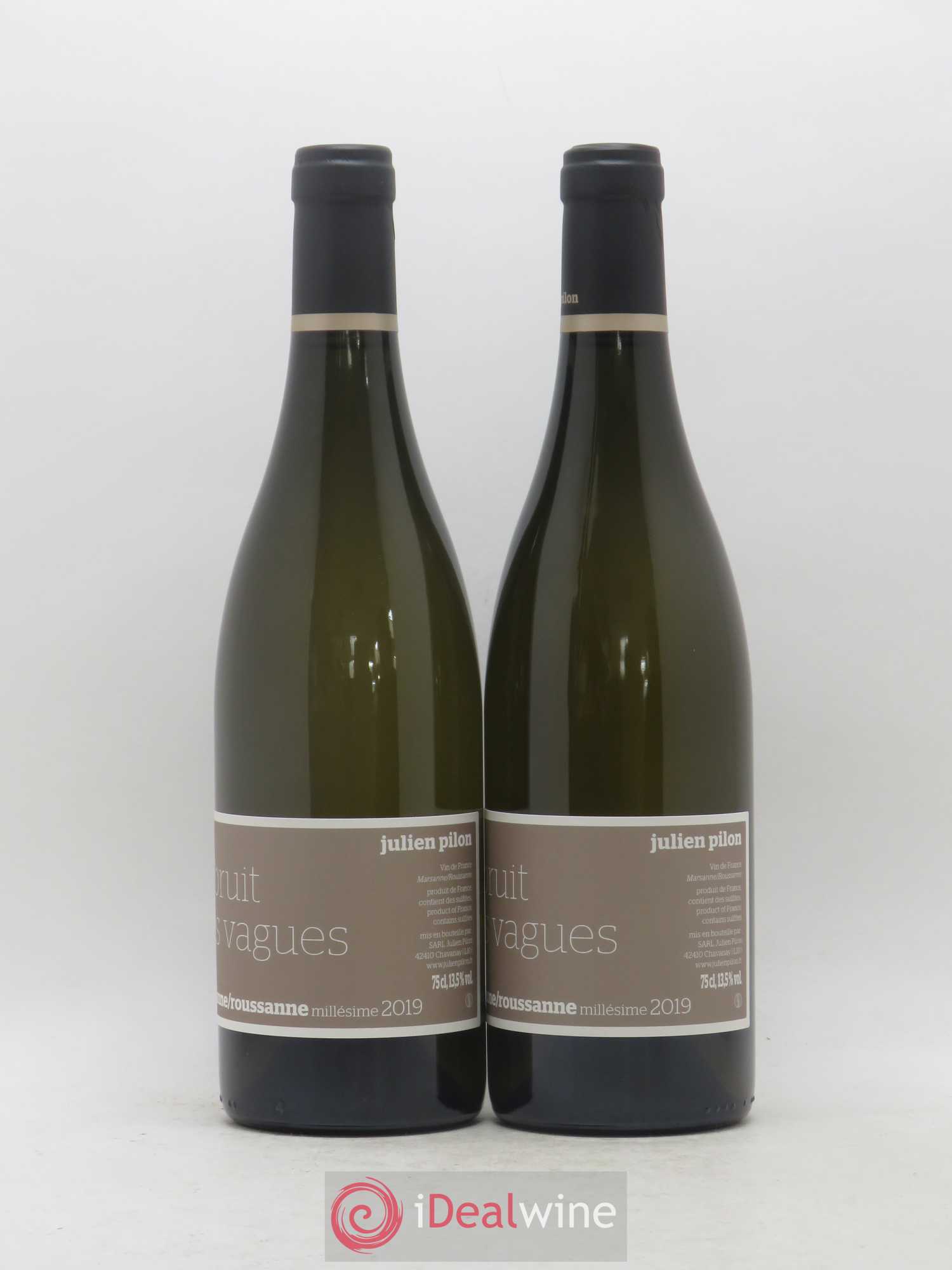 Vin de France Le bruit des Vagues Julien Pilon 2019 - Posten von 2 Flaschen - 1