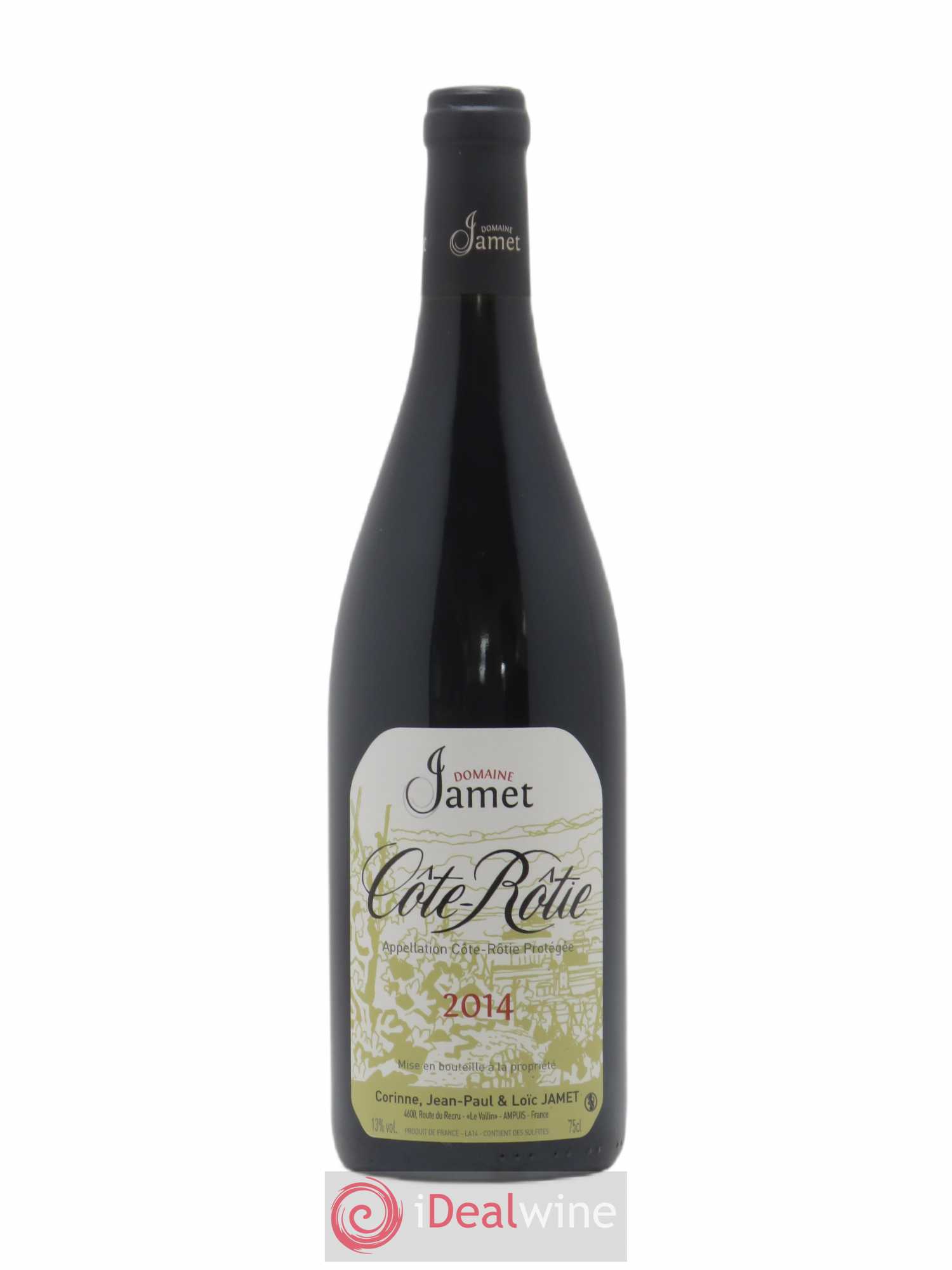 Côte-Rôtie Jamet (Domaine) 2014 - Lot de 1 bouteille - 0