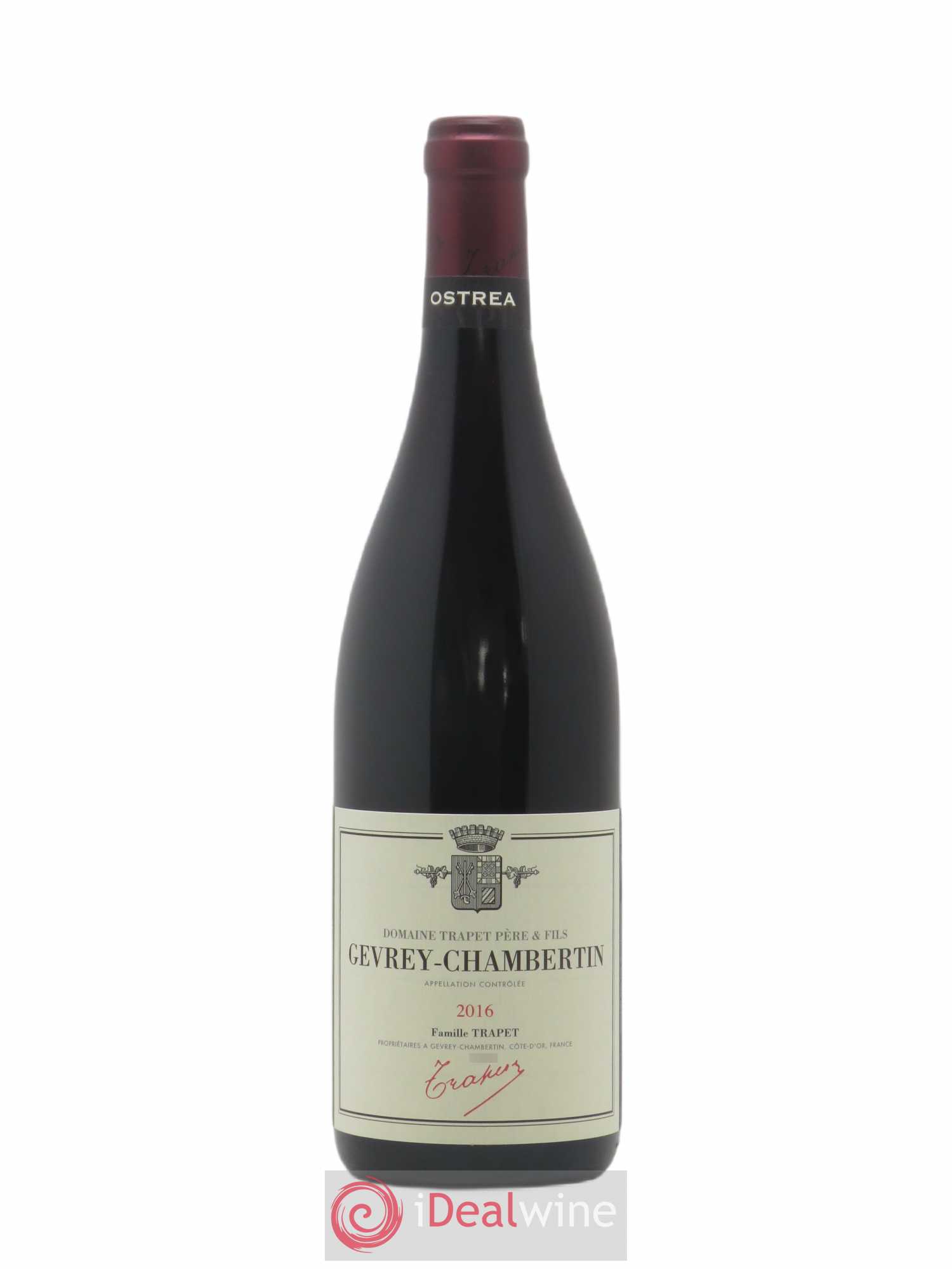 Gevrey-Chambertin Ostrea Domaine Trapet 2016 - Lot de 1 bouteille - 0