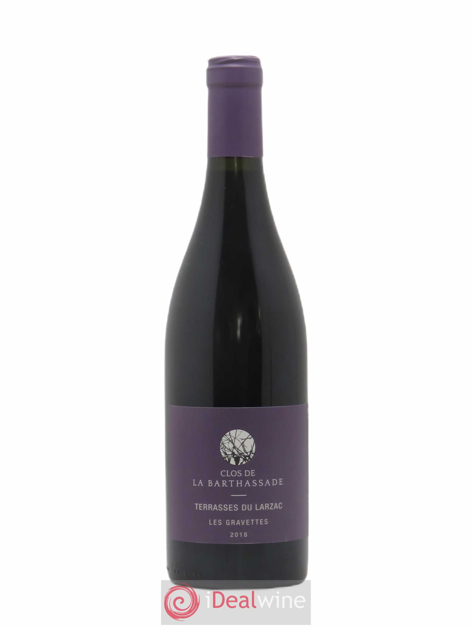 Coteaux du Languedoc Terrasse du Larzac Les Gravettes Domaine de la Barthassade 2018 - Posten von 1 Flasche - 0