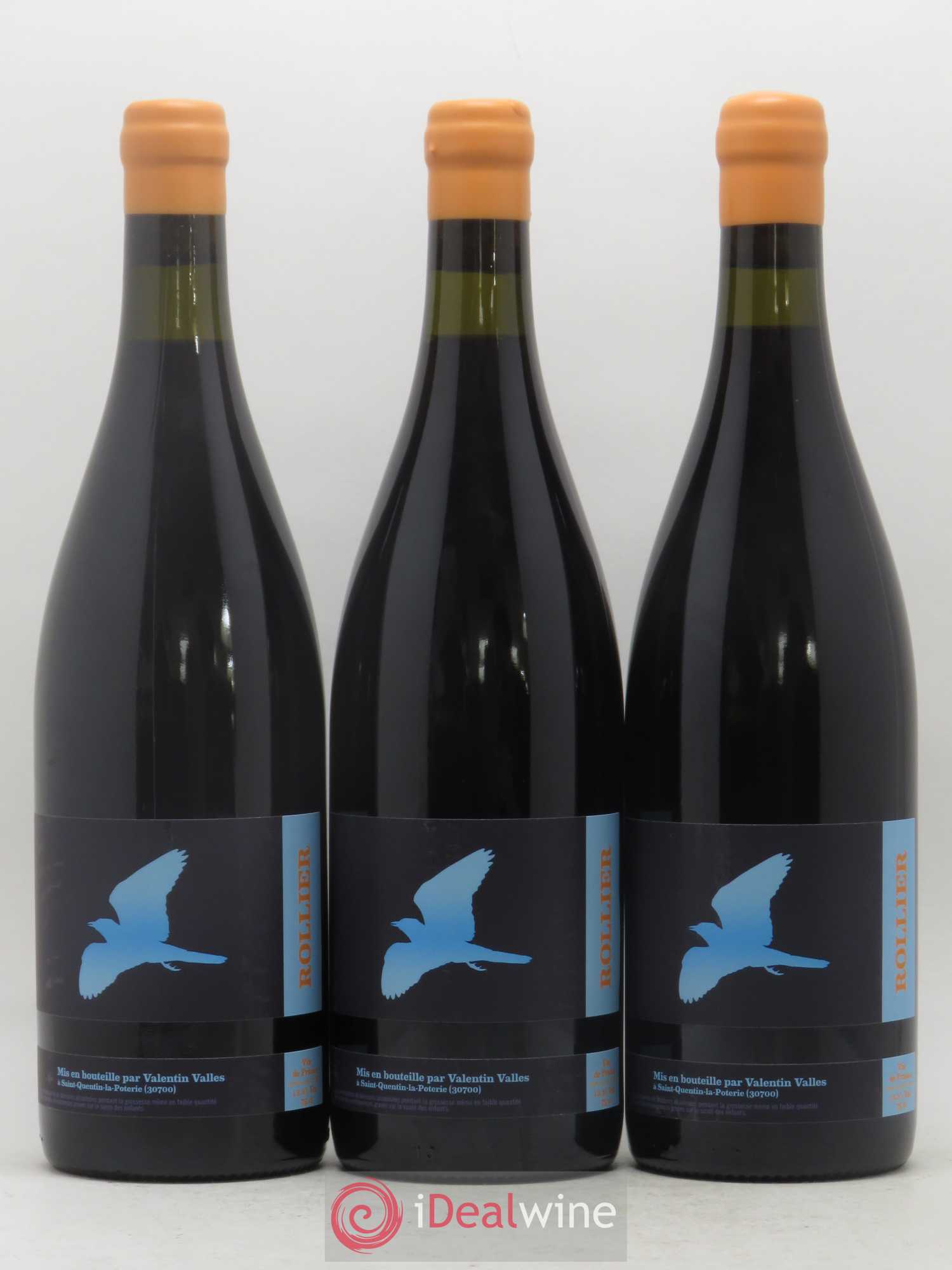 Vin de France Rollier Valentin Vallés 2019 - Lot de 6 bouteilles - 1