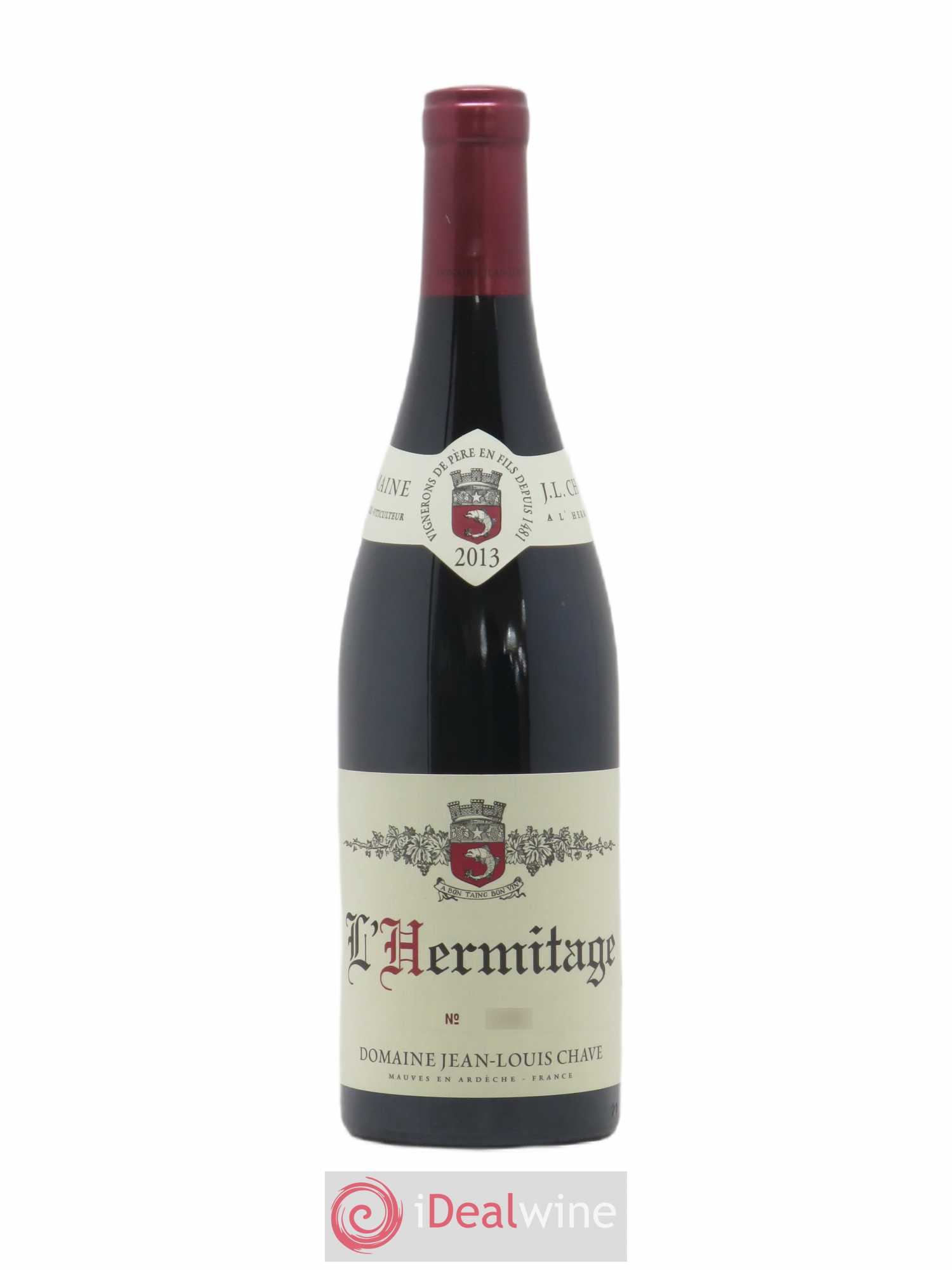 Hermitage Jean-Louis Chave 2013 - Lot de 1 bouteille - 0