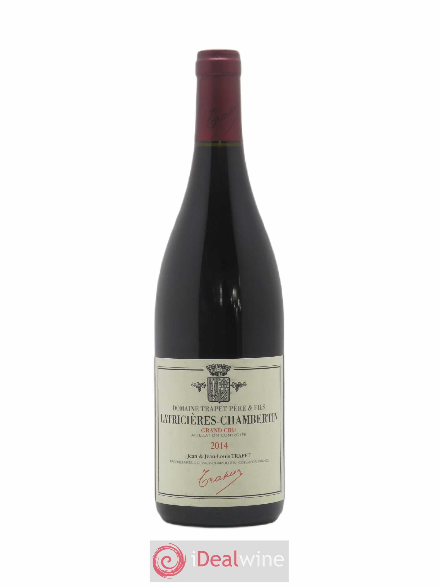 Latricières-Chambertin Grand Cru Domaine Trapet 2014 - Lot de 1 bouteille - 0