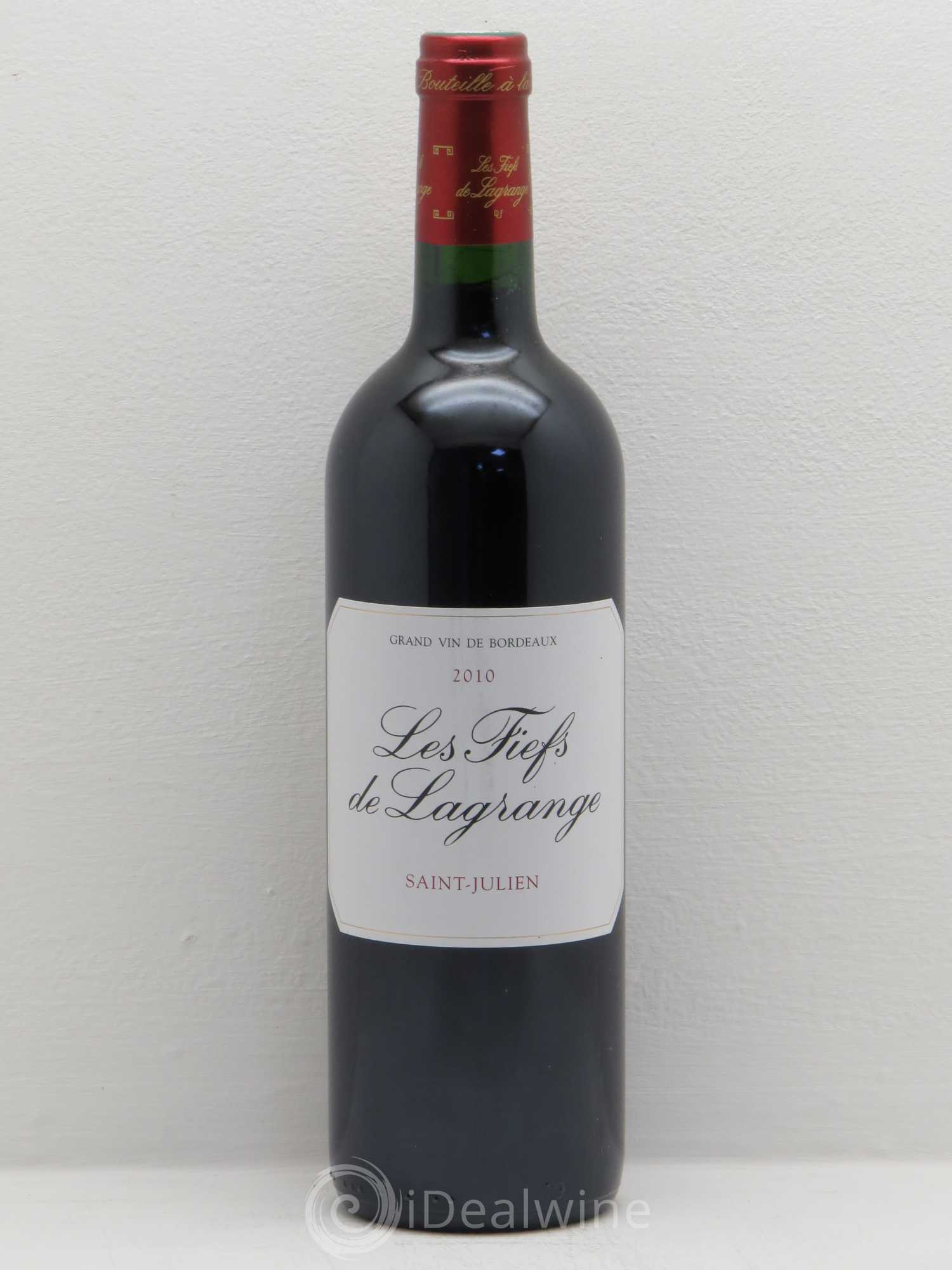Les Fiefs de Lagrange Second Vin 2010 - Lot de 6 bouteilles - 0