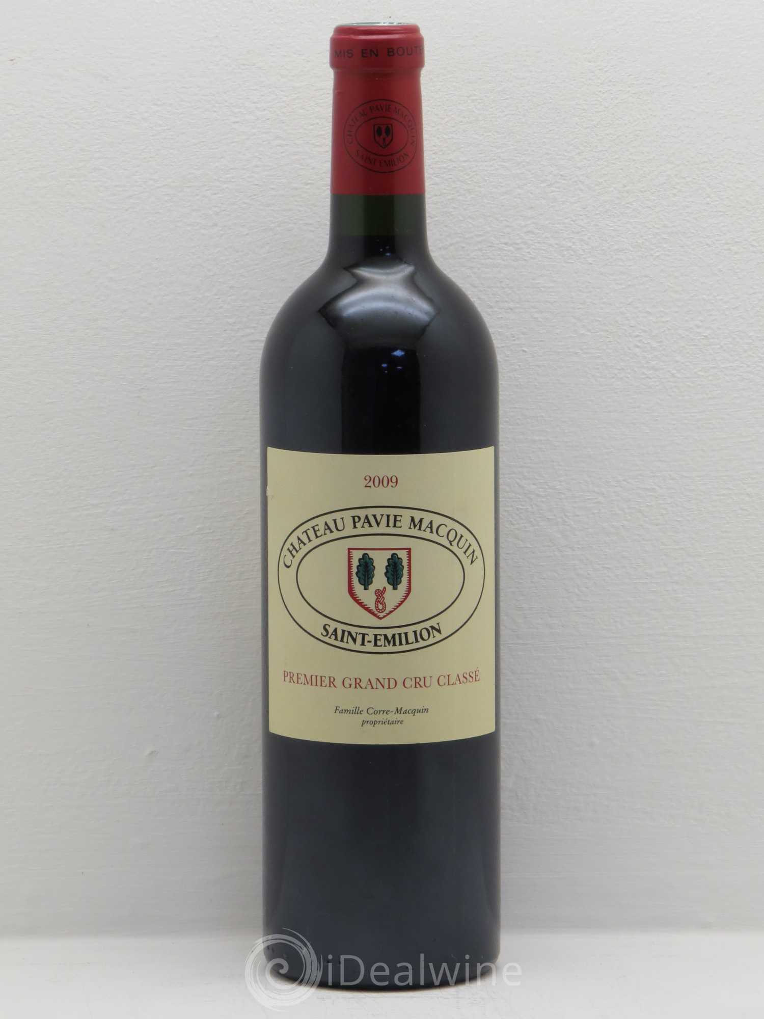 Château Pavie Macquin 1er Grand Cru Classé B 2009 - Lot de 1 bouteille - 0
