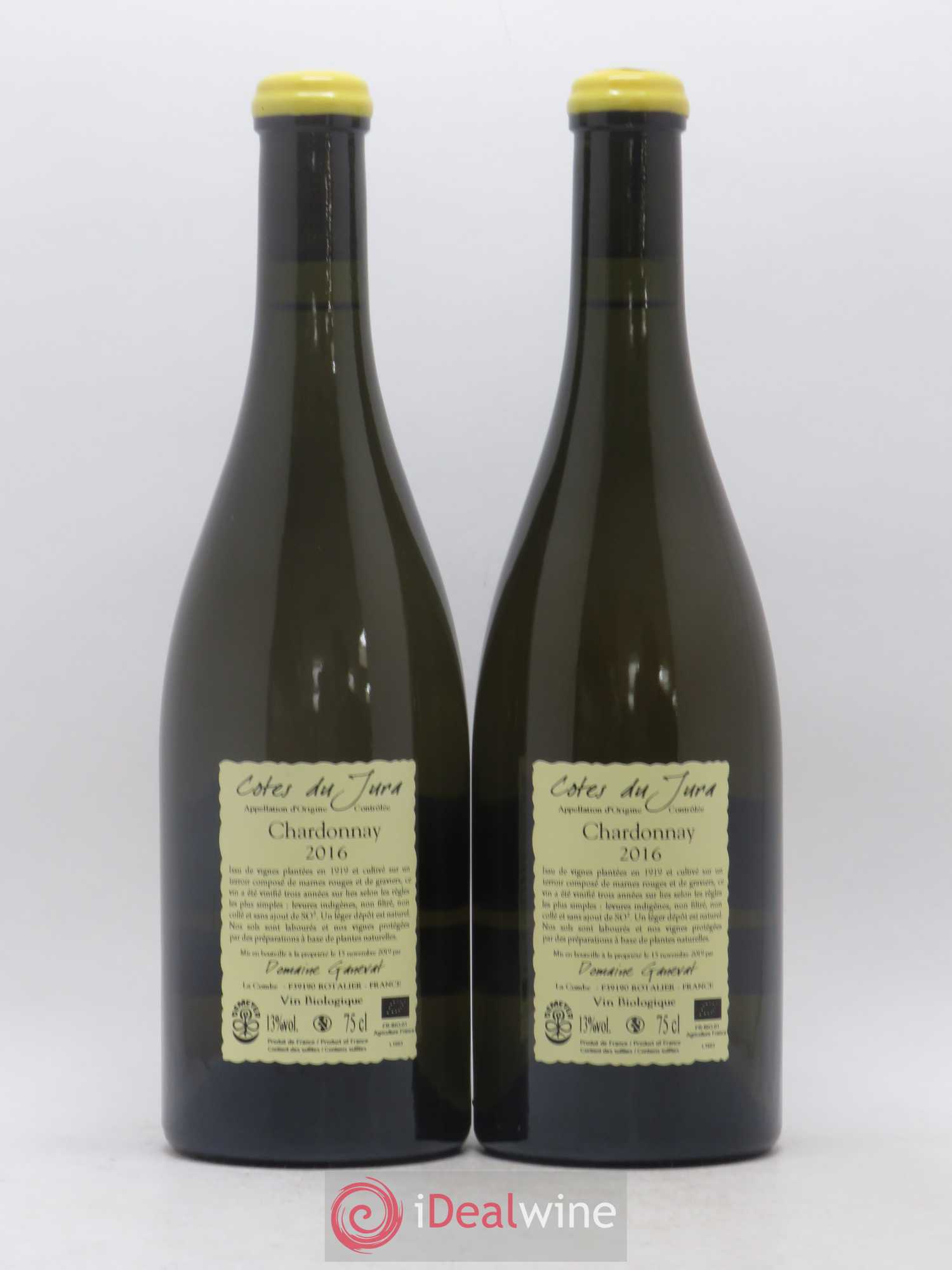Côtes du Jura Les Grands Teppes Vieilles Vignes Jean-François Ganevat (Domaine) 2016 - Lot de 2 bouteilles - 1