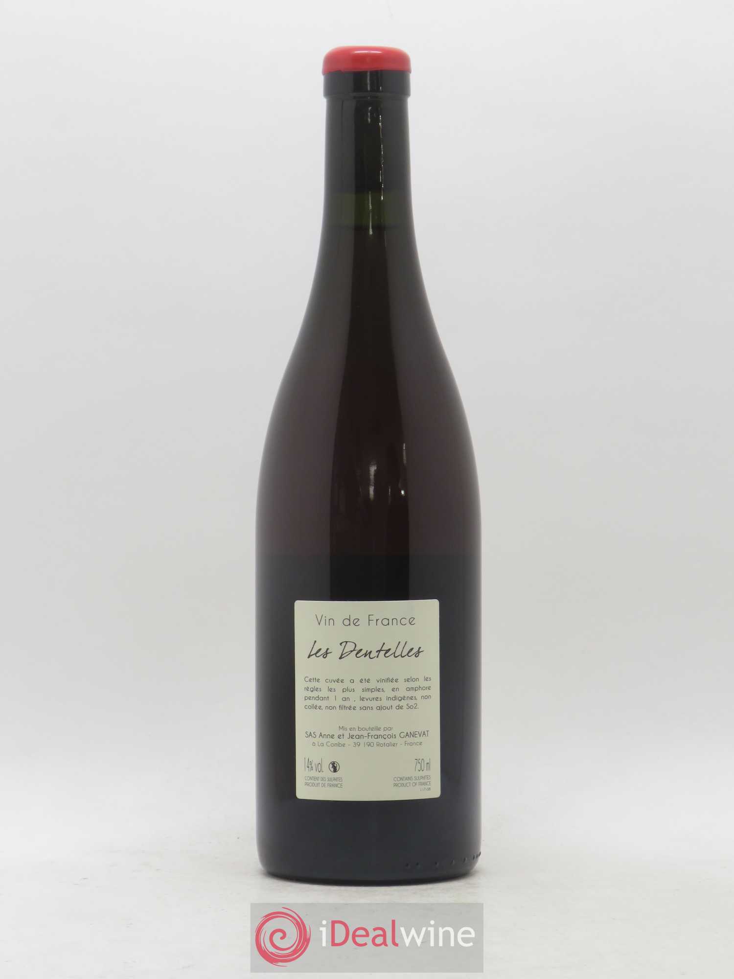 Vin de France Les Dentelles Anne et Jean François Ganevat 2017 - Lot de 1 bouteille - 1