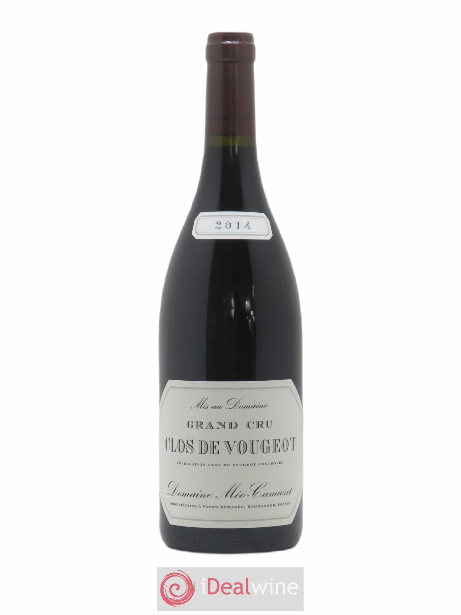Clos de Vougeot Grand Cru Méo-Camuzet (Domaine) 2014 - Lot de 1 bouteille - 0