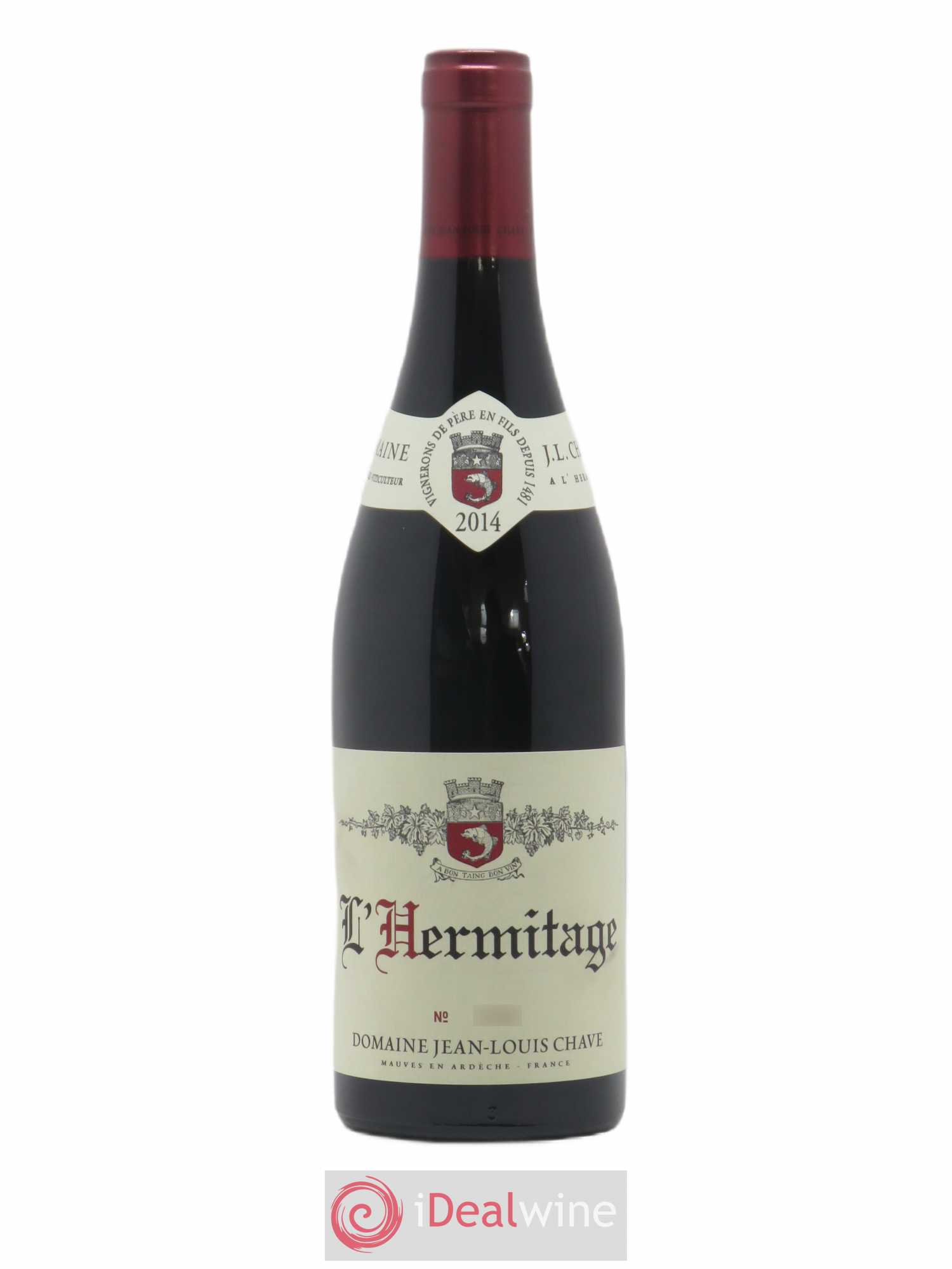 Hermitage Jean-Louis Chave 2014 - Lot de 1 bouteille - 0
