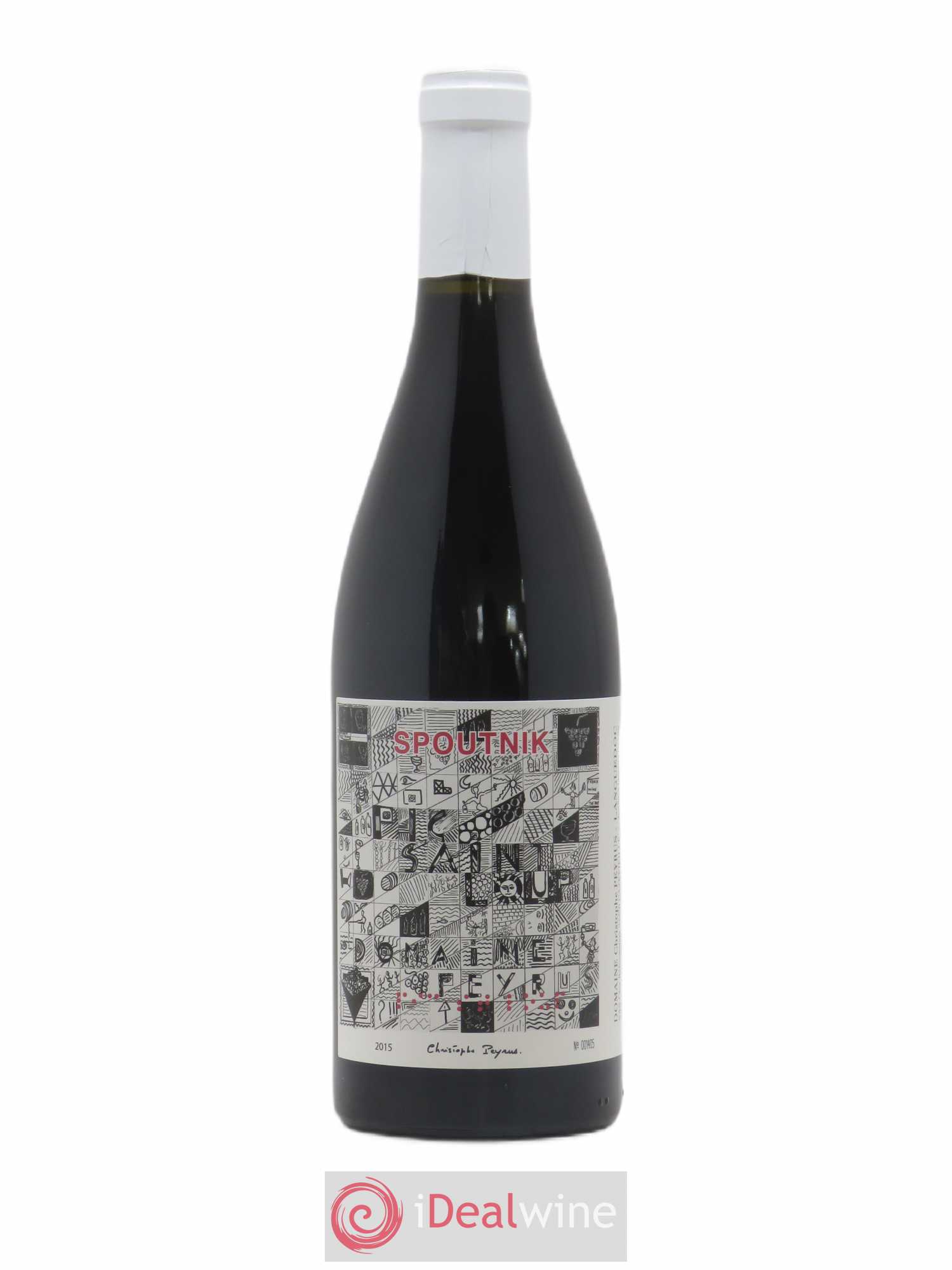 Pic Saint-Loup Clos des Reboussiers Spoutnik 2015 - Lot de 1 bouteille - 0