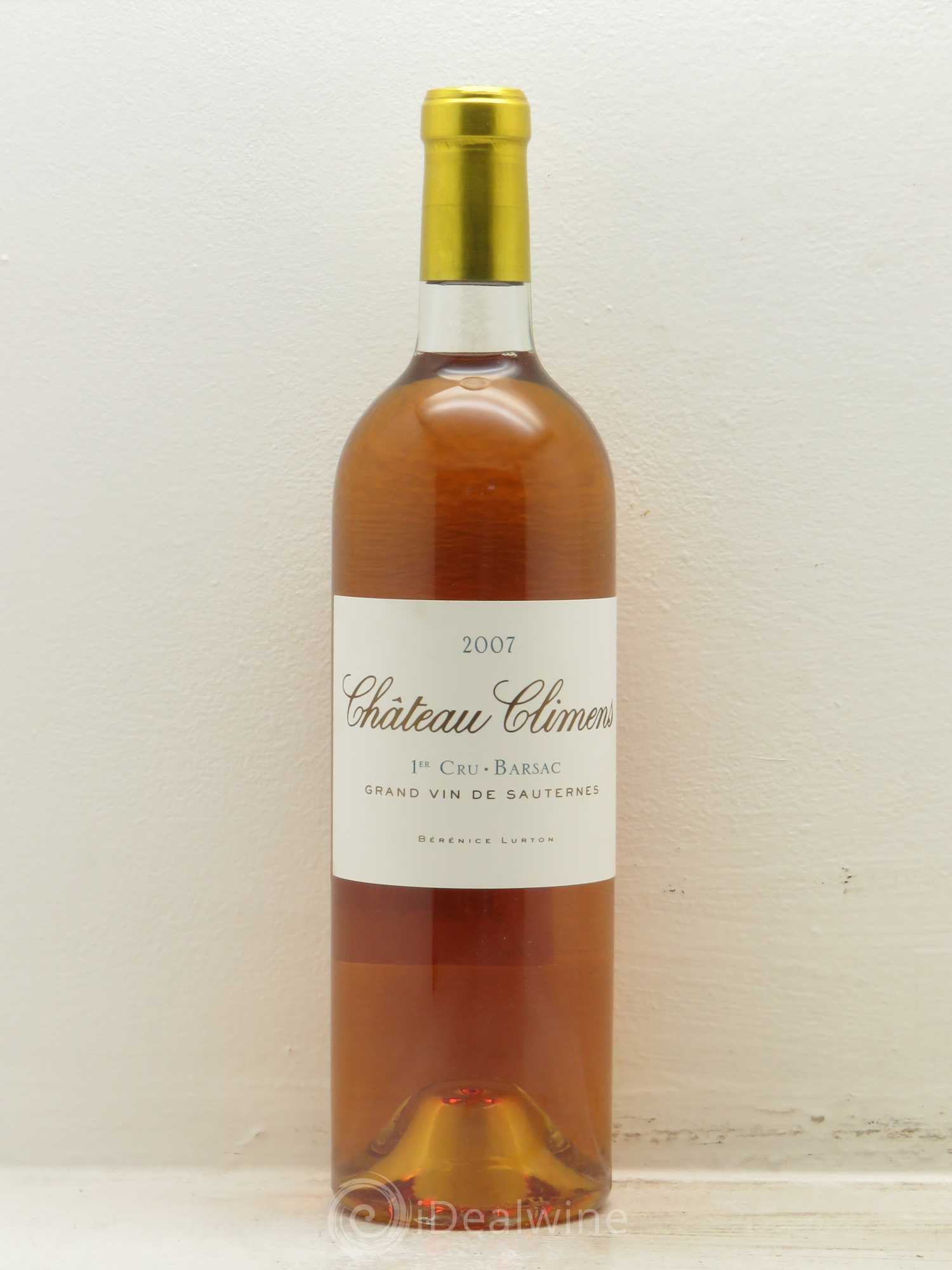 Château Climens 1er Grand Cru Classé 2007 - Lotto di 6 bottiglie - 0