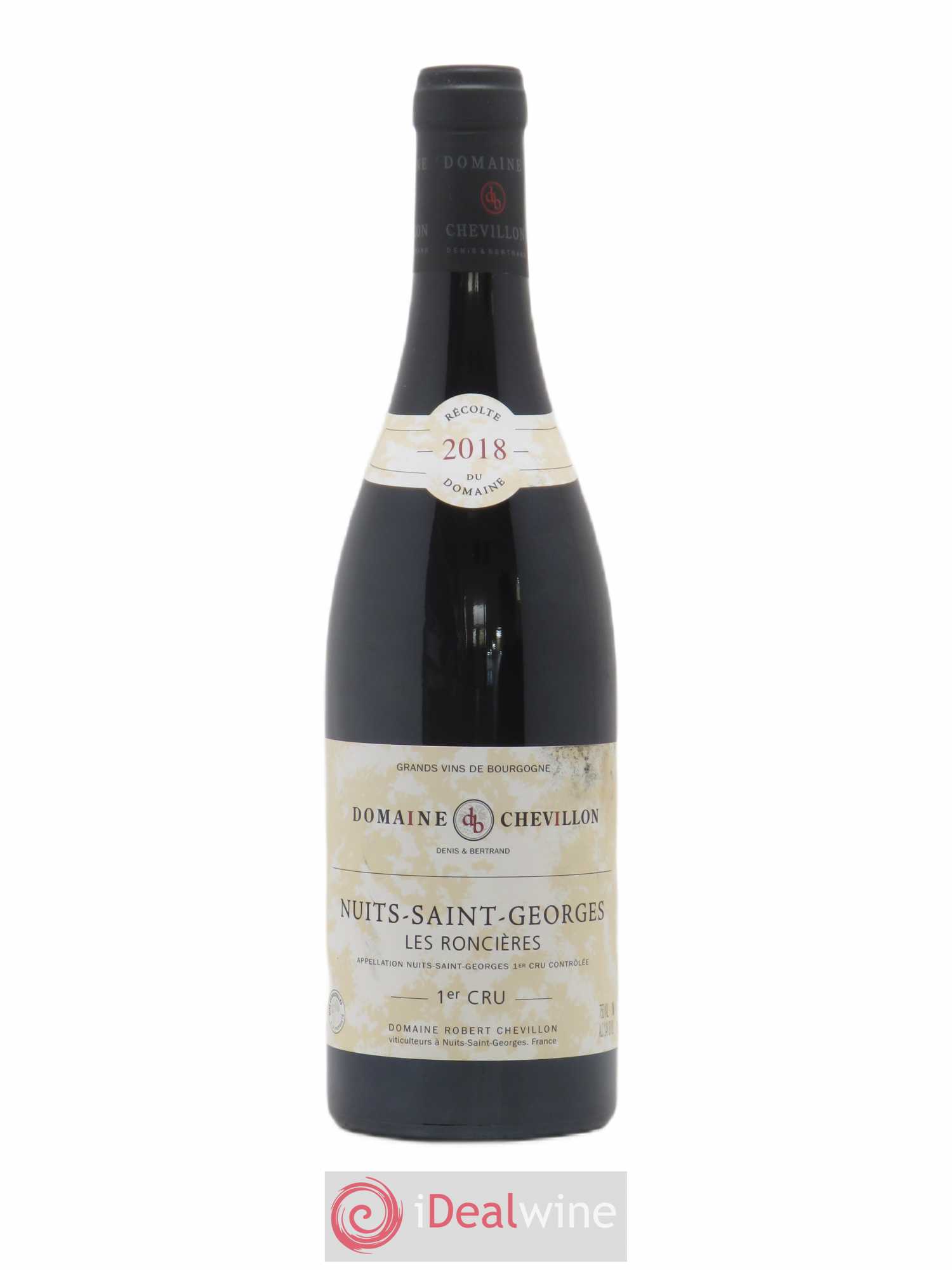 Nuits-Saint-Georges 1er Cru Les Roncières Robert Chevillon 2018 - Lot de 1 bouteille - 0