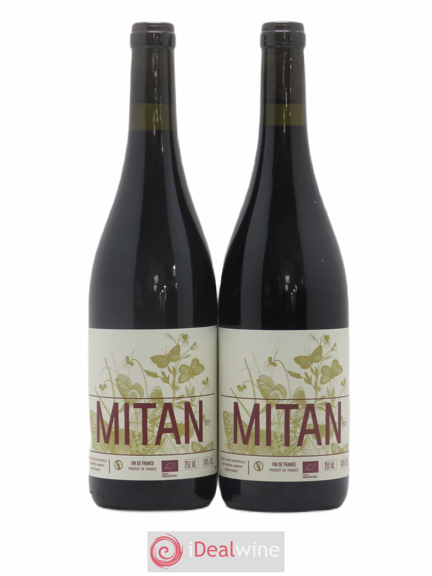 Vin de France Mitan Domaine Fredéric Agneray 2017 - Posten von 2 Flaschen - 0