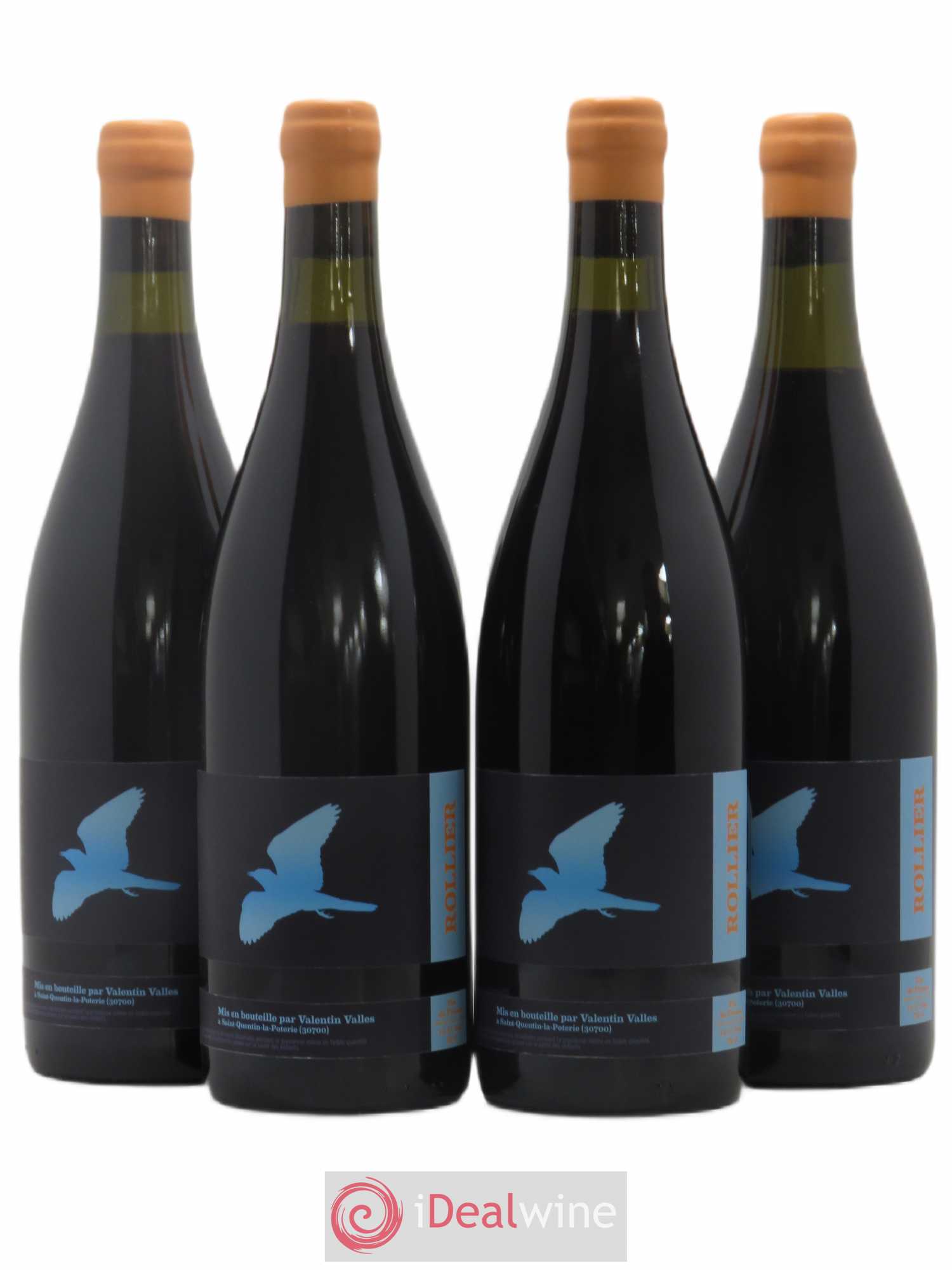 Vin de France Rollier Valentin Vallés 2019 - Lot de 4 bouteilles - 0