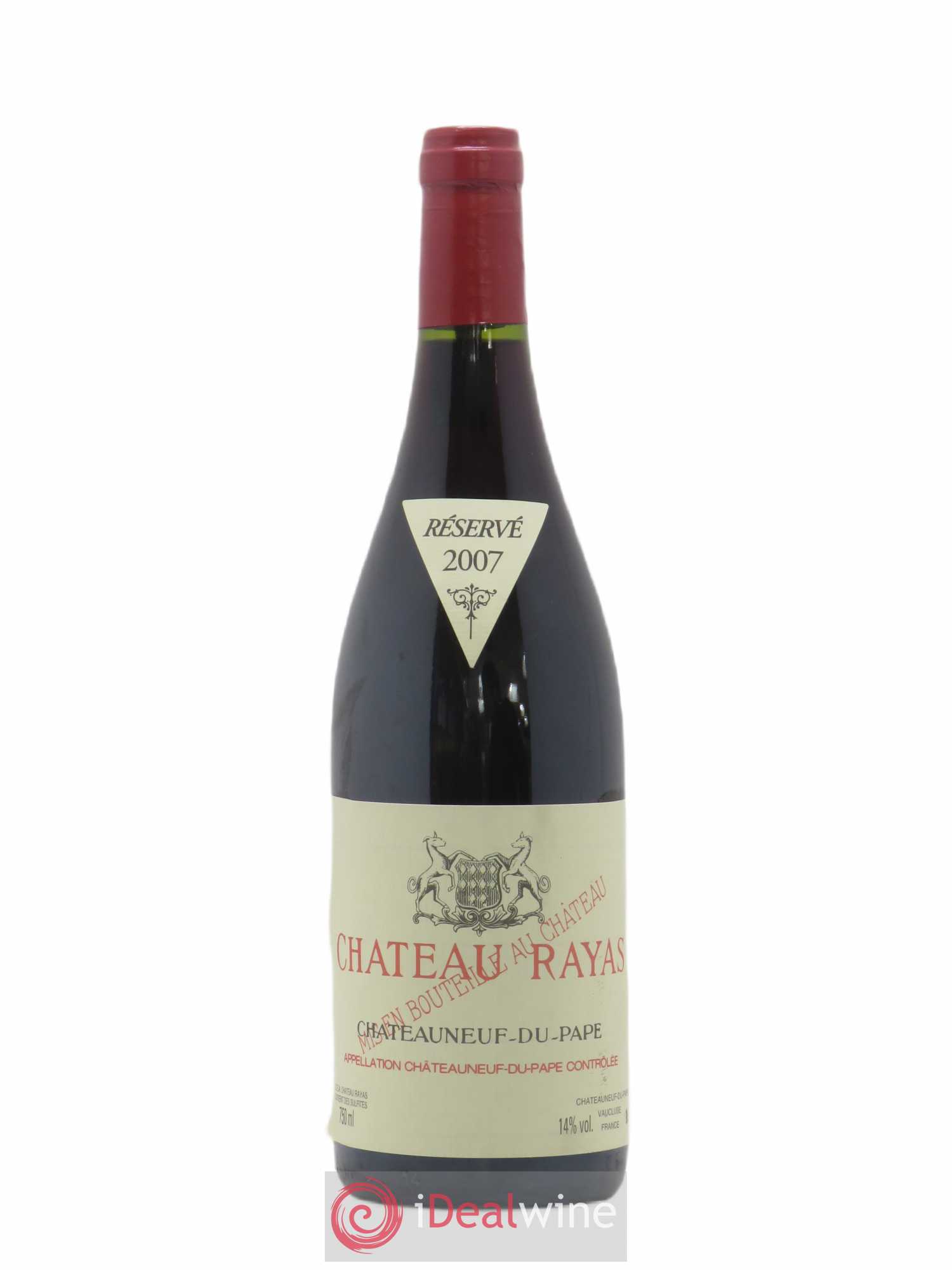 Châteauneuf-du-Pape Château Rayas Emmanuel Reynaud 2007 - Lot de 1 bouteille - 0