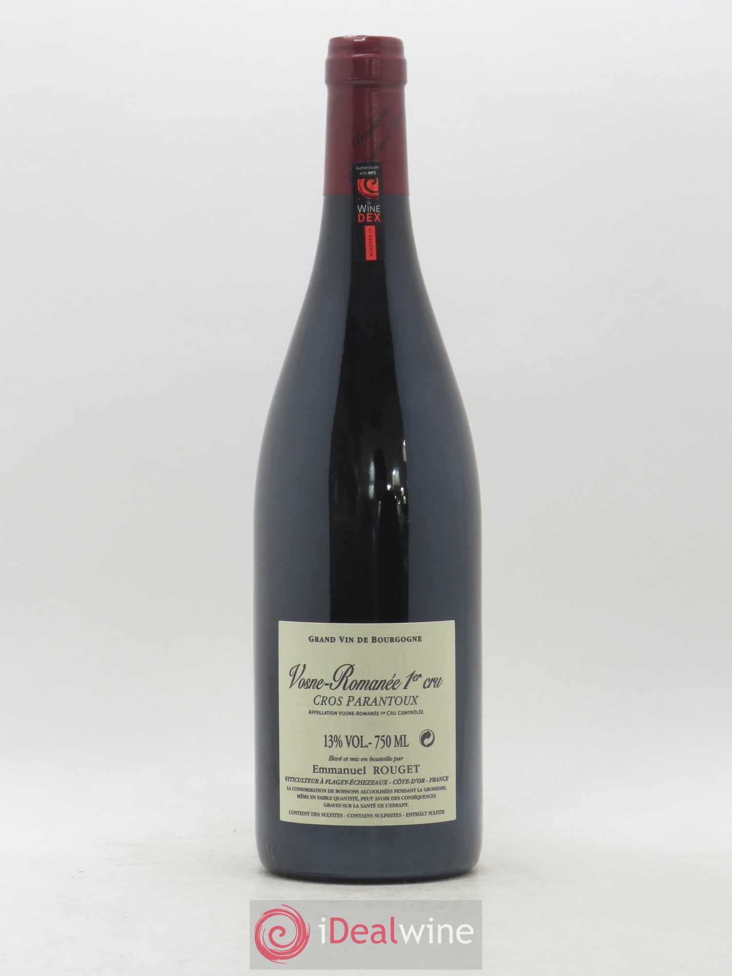 Vosne-Romanée 1er Cru Cros Parantoux Emmanuel Rouget 2013 - Posten von 1 Flasche - 1