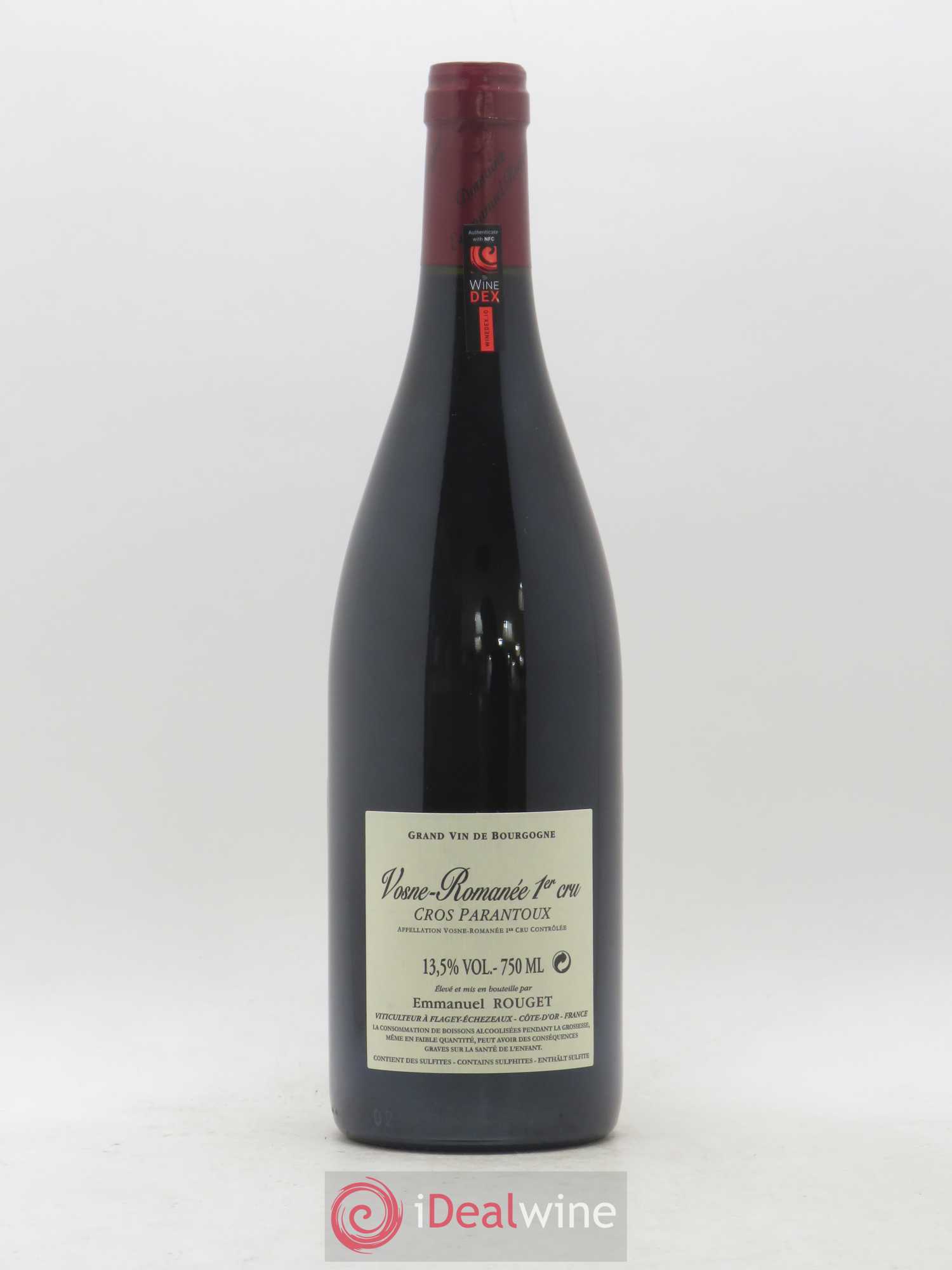 Vosne-Romanée 1er Cru Cros Parantoux Emmanuel Rouget 2014 - Lot de 1 bouteille - 1