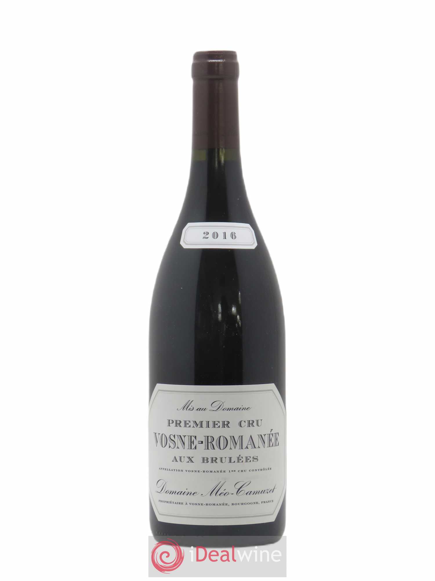 Vosne-Romanée 1er Cru Aux Brûlées Méo-Camuzet (Domaine) 2016 - Lot de 1 bouteille - 0