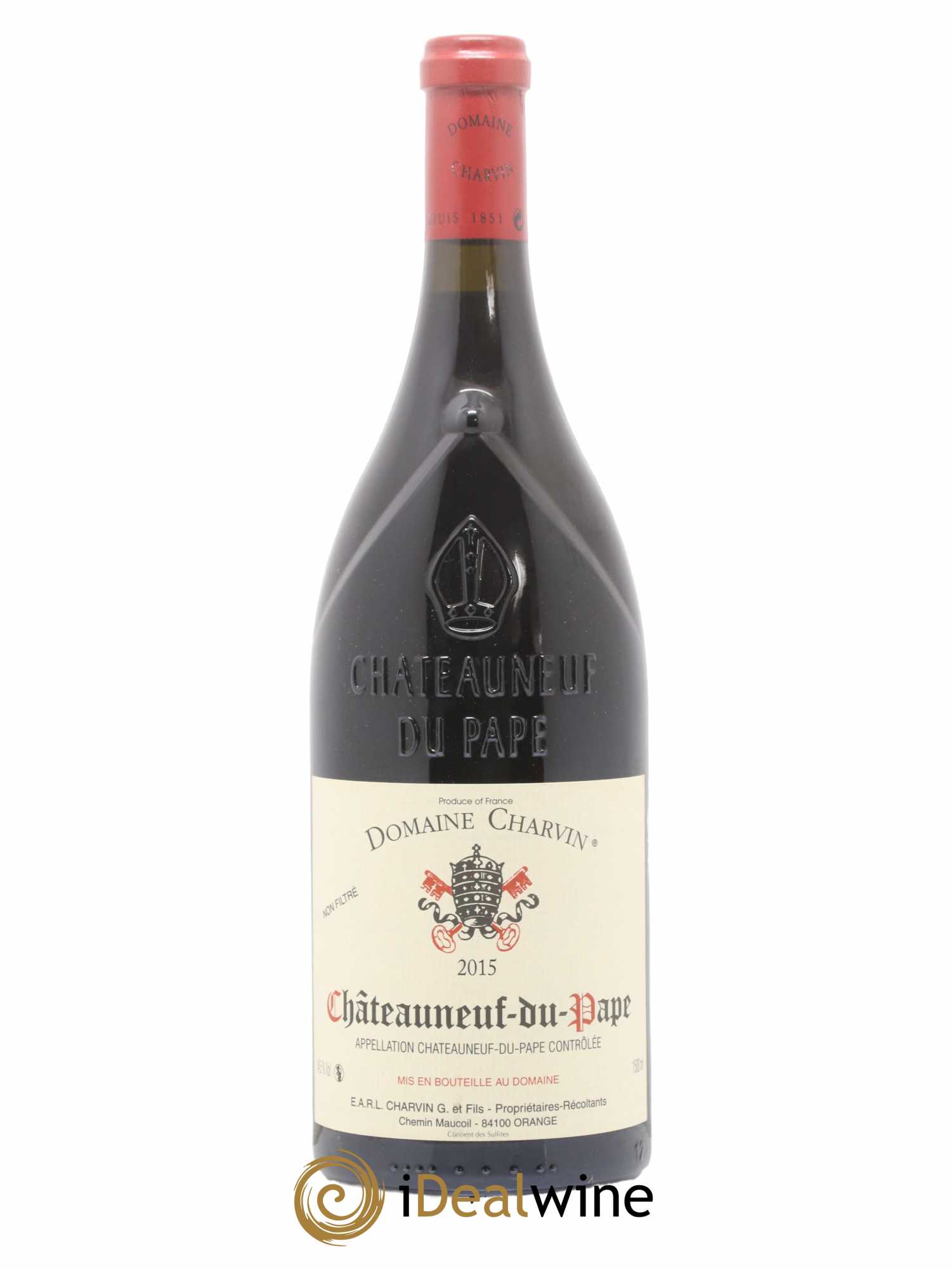 Châteauneuf-du-Pape Charvin (Domaine) 2015 - Lot de 1 magnum - 0