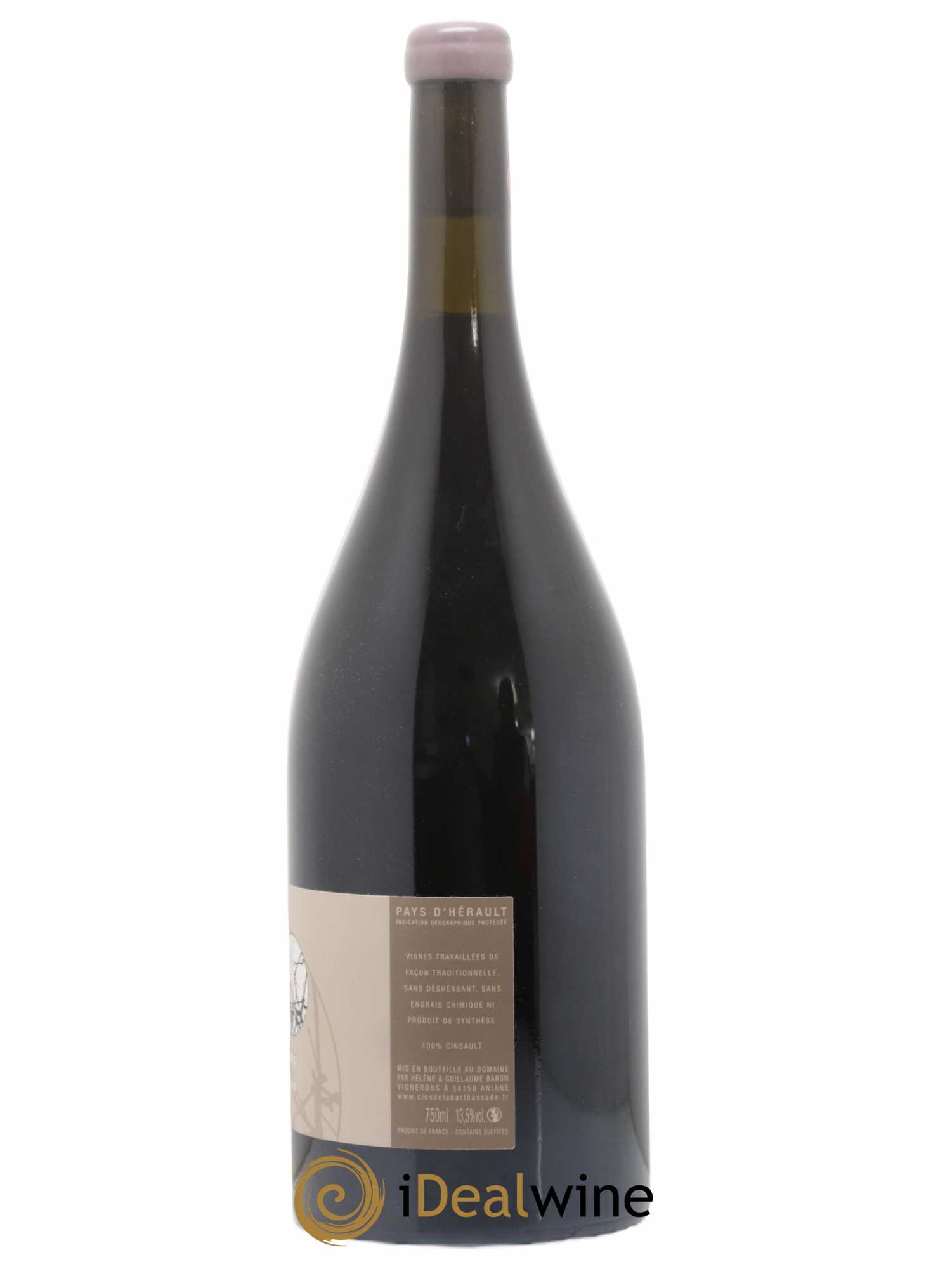 Pays d'Hérault Pur C Le Clos de la Barthassade 2019 - Lot de 1 magnum - 1