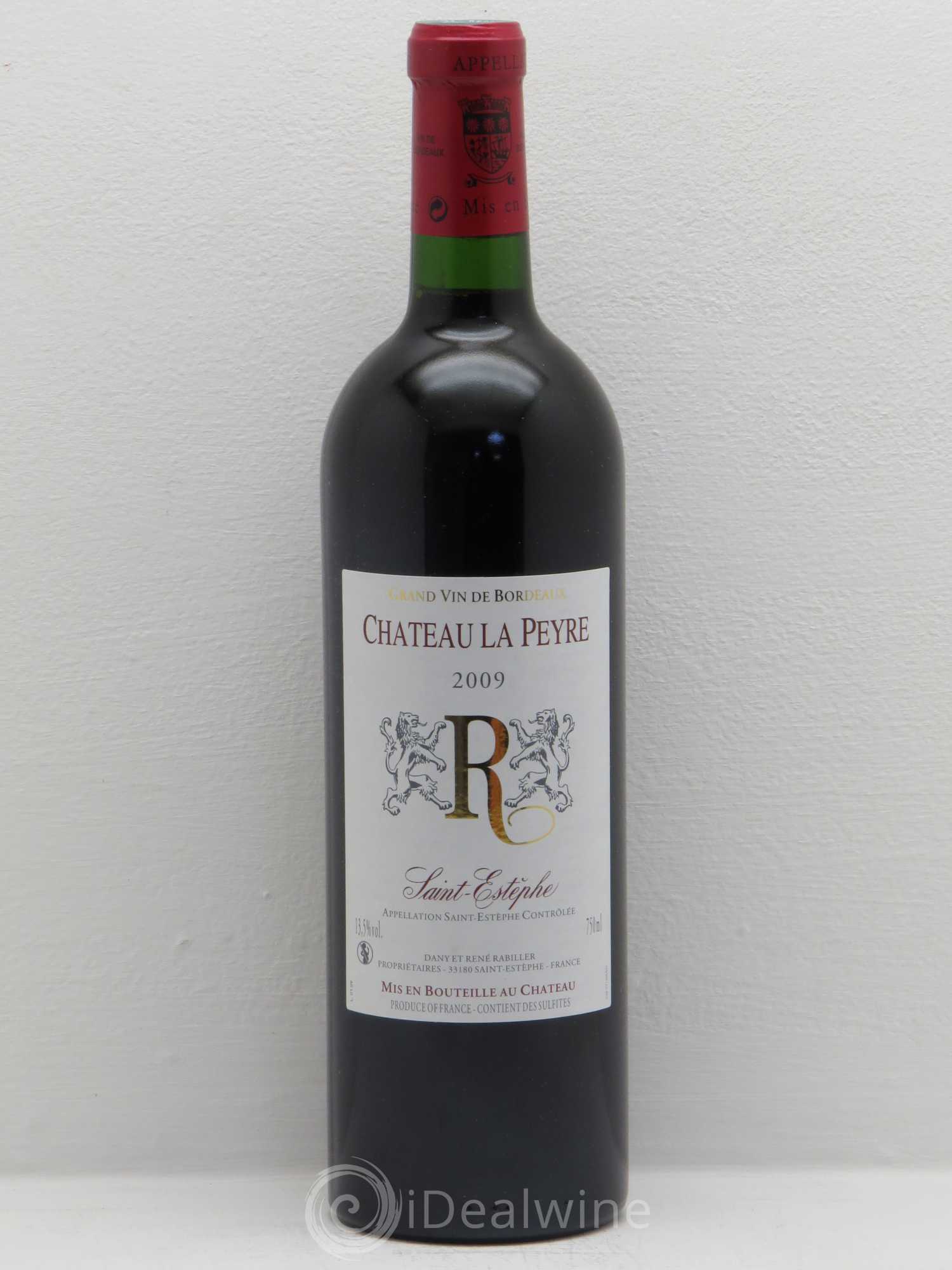 Saint-Estèphe Château La Peyre 2009 - Lot de 6 bouteilles - 0