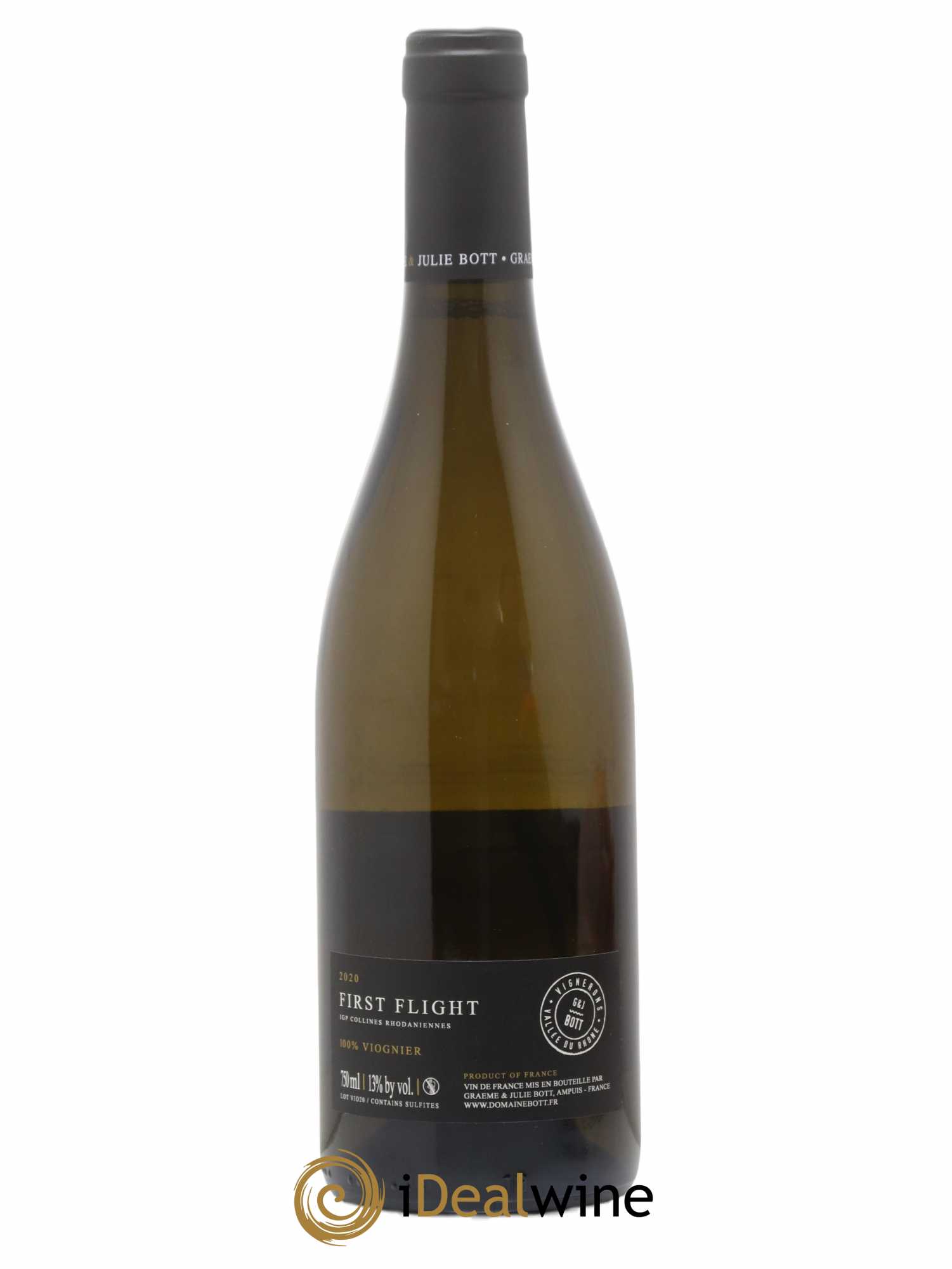 Collines Rhodaniennes First Flight Domaine Graeme et Julie (no reserve) 2020 - Lot of 1 bottle - 1