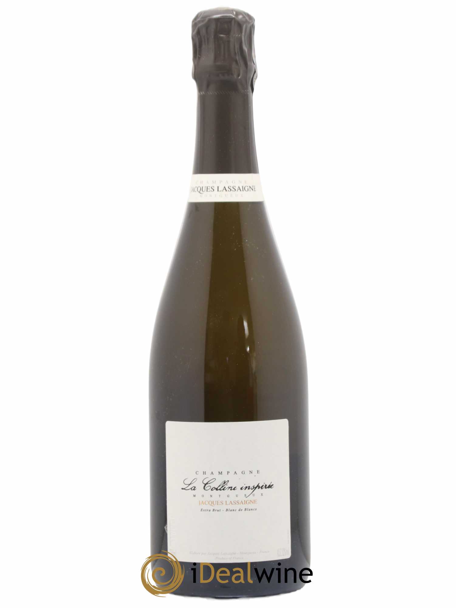 La Colline Inspirée Blanc de Blancs Extra-Brut Jacques Lassaigne - Lot de 1 bouteille - 0