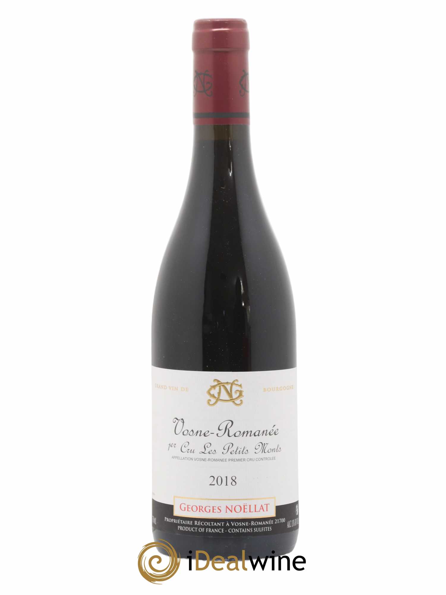 Vosne-Romanée 1er Cru Les Petits Monts Georges Noëllat (Domaine) 2018 - Lot de 1 bouteille - 0