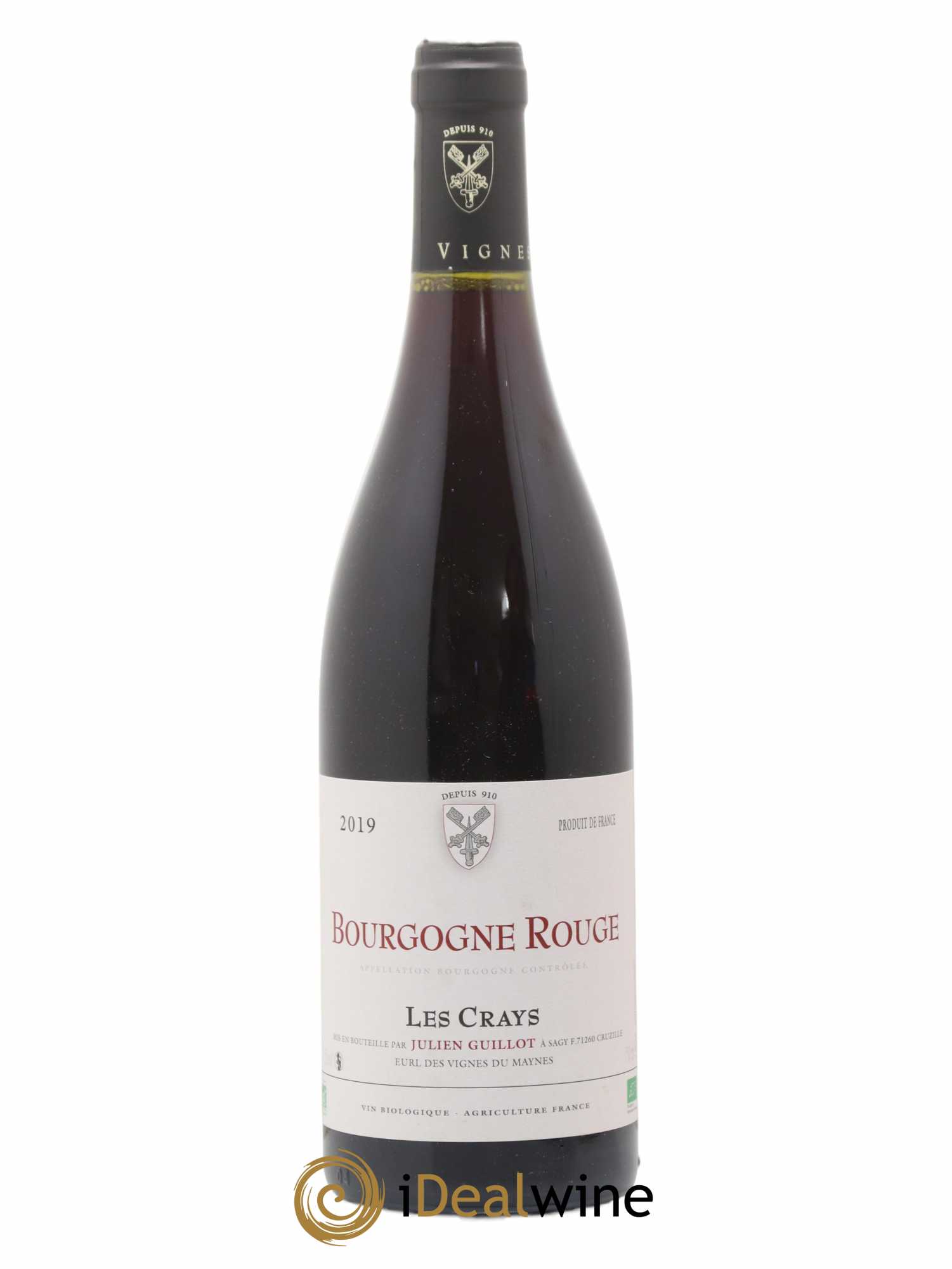 Bourgogne Les Crays Les Vignes du Maynes 2019 - Lot de 1 bouteille - 0