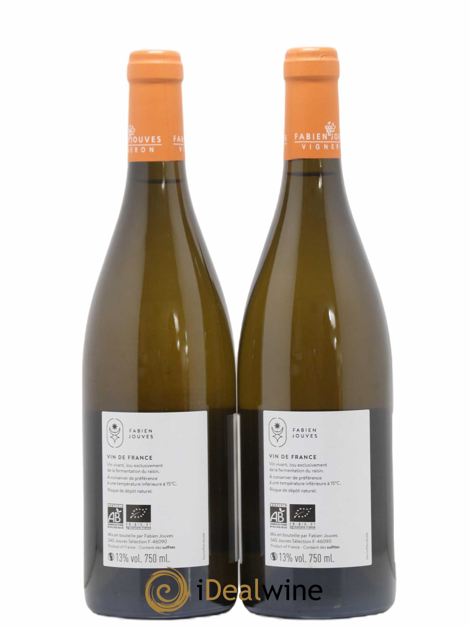 Vin de France Mas Del Périé Les Agudes Fabien Jouves 2020 - Lot de 2 bouteilles - 1