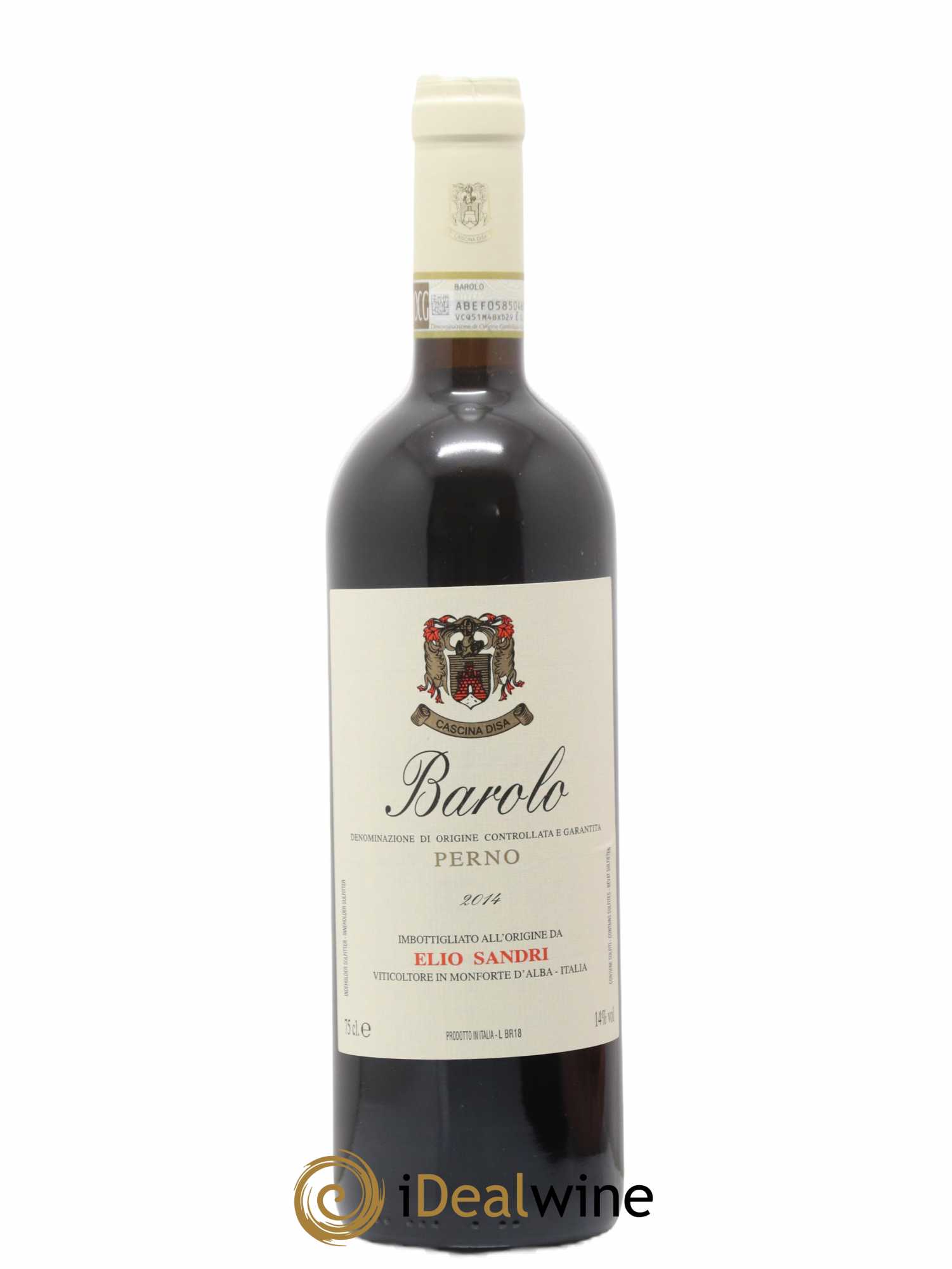 Barolo Perno Domaine Elio Sandri 2014 - Posten von 1 Flasche - 0
