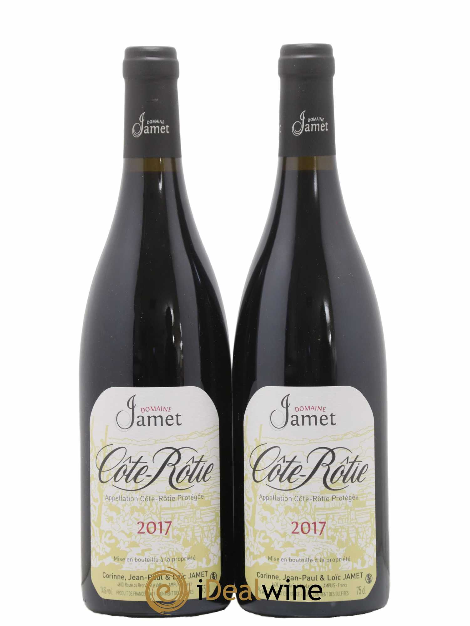 Côte-Rôtie Jamet (Domaine) 2017 - Lot de 2 bouteilles - 0