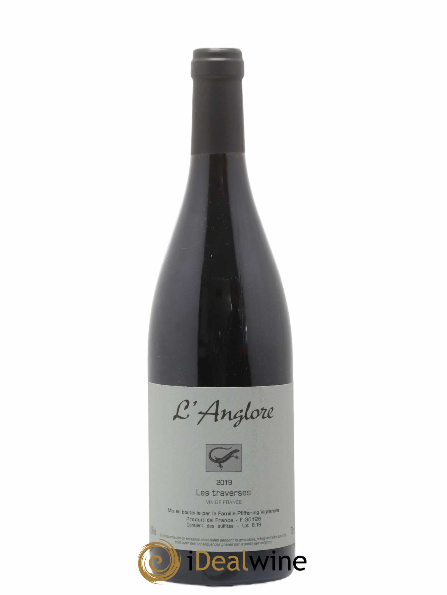 Vin de France Les Traverses L'Anglore 2019 - Lot de 1 bouteille - 0