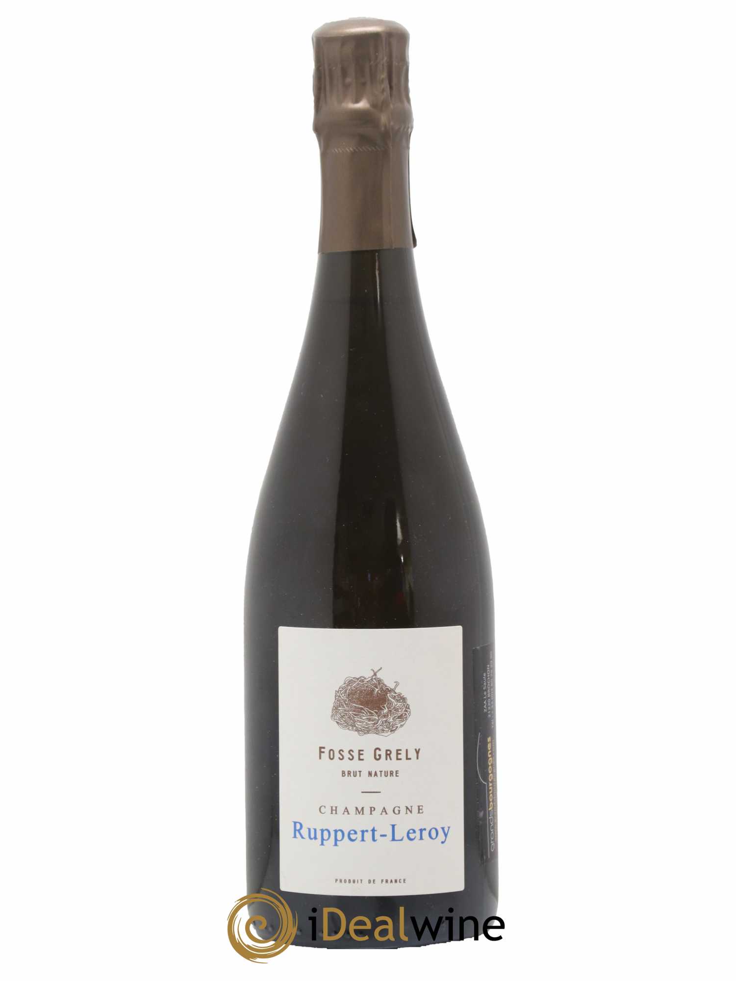 Fosse-Grely Brut Nature Ruppert-Leroy 2017 - Lot de 1 bouteille - 0