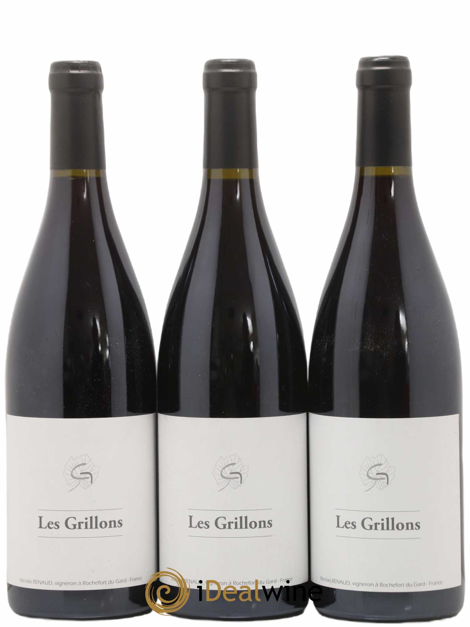Vin de France Les Grillons Clos des Grillons 2019 - Lot de 3 bouteilles - 0