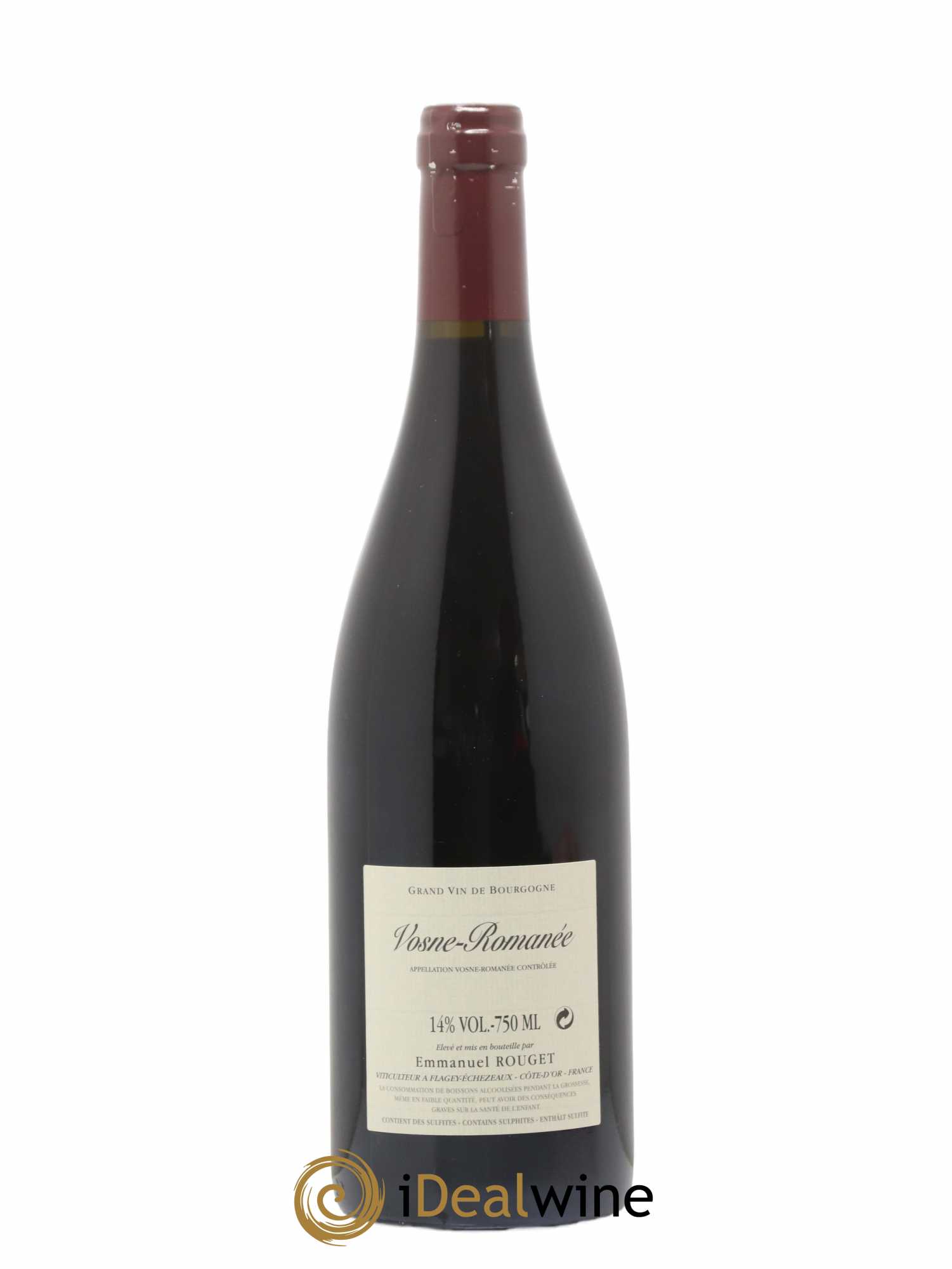 Vosne-Romanée Emmanuel Rouget 2018 - Lot de 1 bouteille - 1