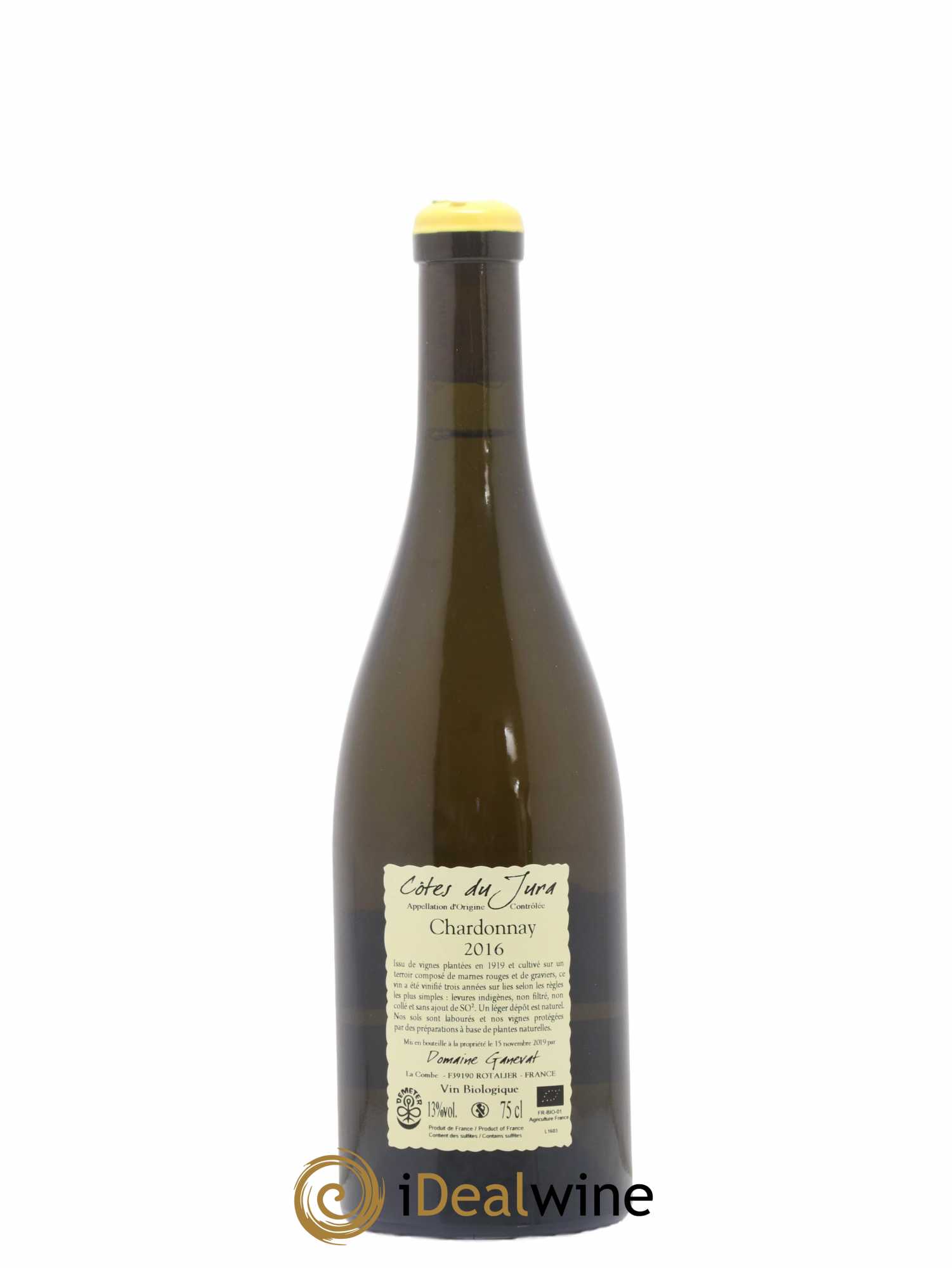 Côtes du Jura Les Grands Teppes Vieilles Vignes Jean-François Ganevat (Domaine) 2016 - Lot de 1 bouteille - 1