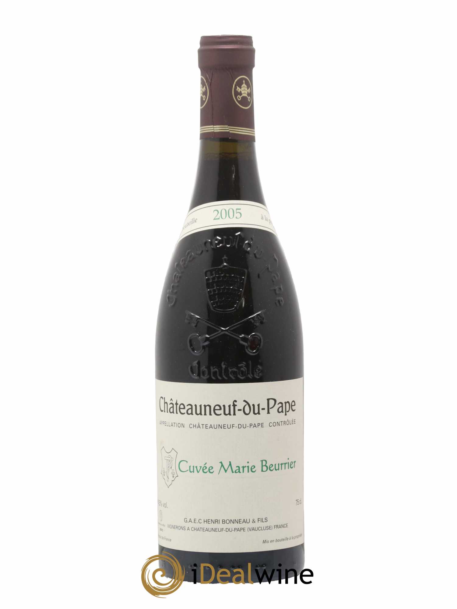 Châteauneuf-du-Pape Marie Beurrier Henri Bonneau & Fils 2005 - Lot de 1 bouteille - 0
