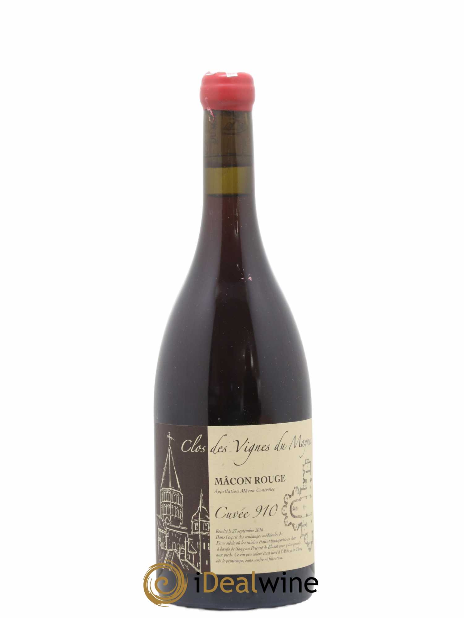 Mâcon Cuvée 910 Les Vignes du Maynes 2016 - Lot de 1 bouteille - 0