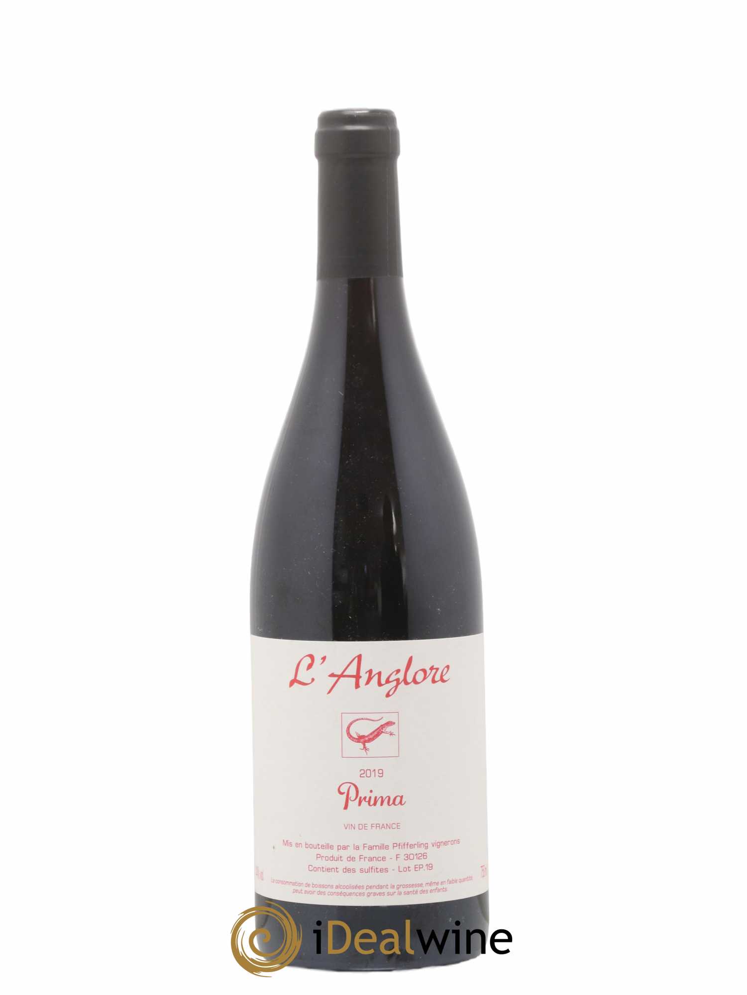 Vin de France Prima L'Anglore 2019 - Lot de 1 bouteille - 0