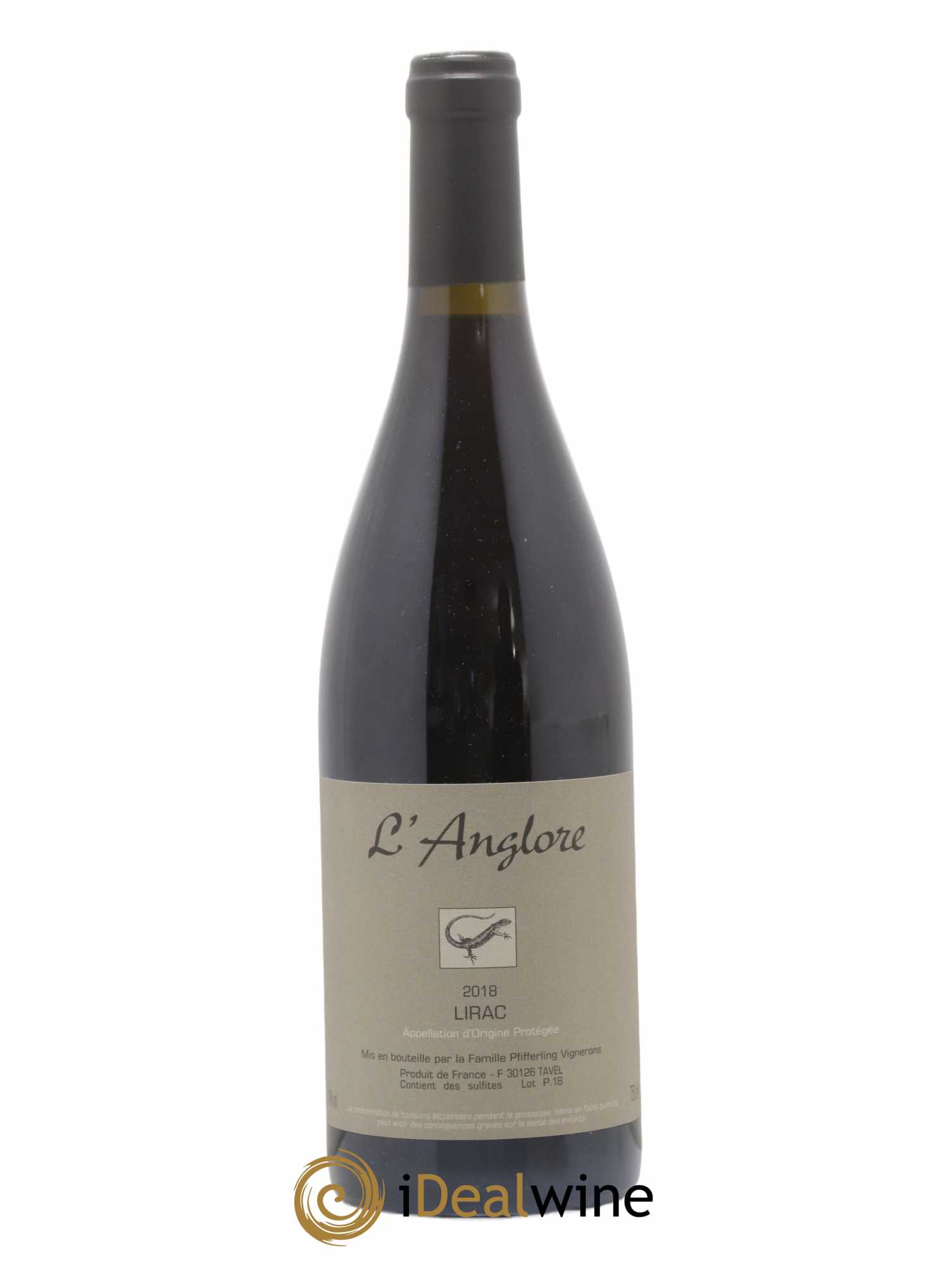 Lirac L'Anglore 2018 - Lot de 1 bouteille - 0