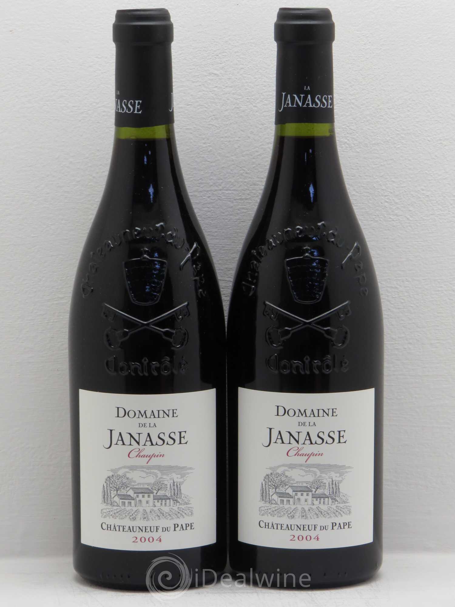 Châteauneuf-du-Pape Cuvée Chaupin La Janasse (Domaine de) 2004 - Lot de 2 bouteilles - 0