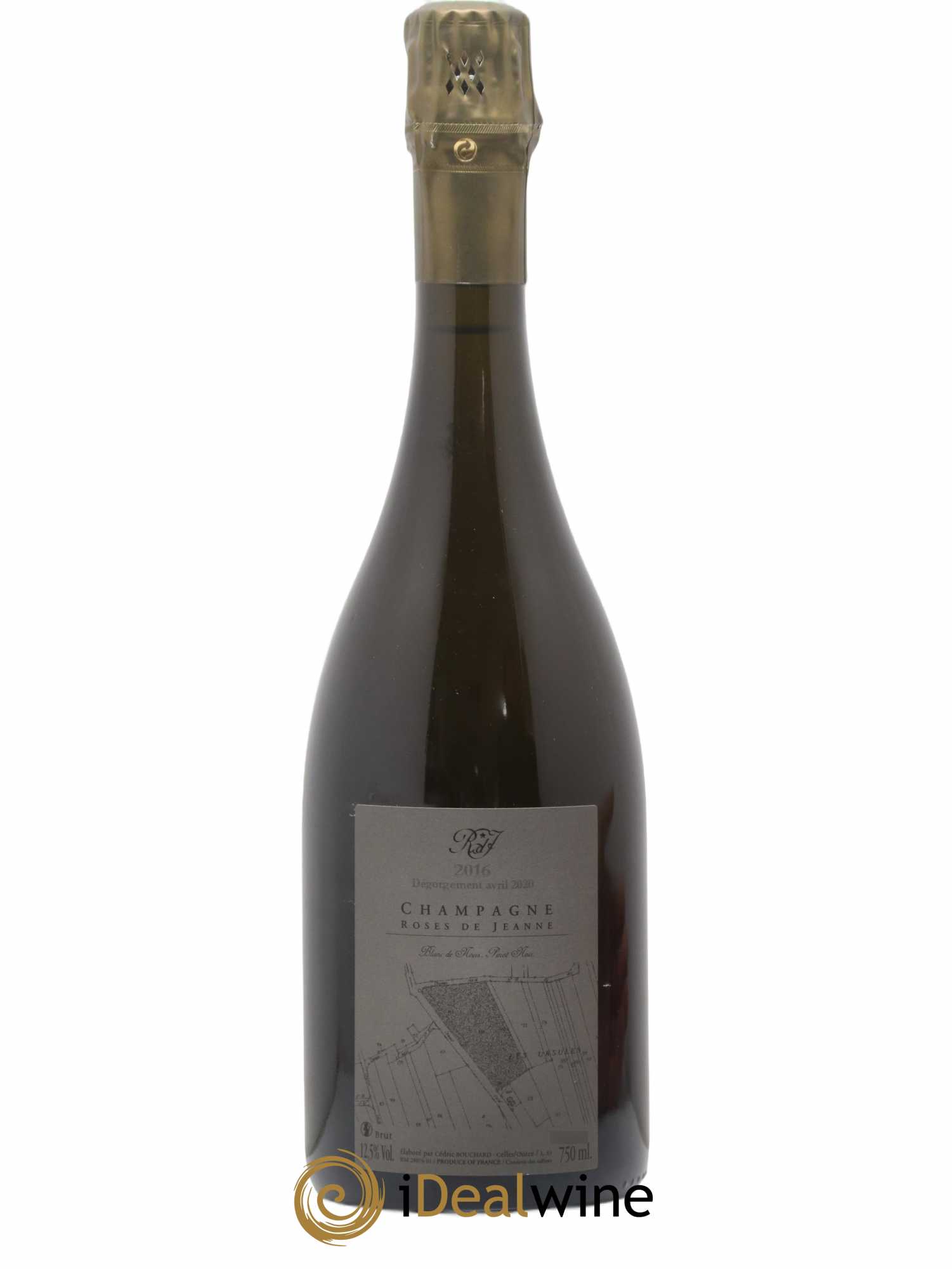Roses de Jeanne Les Ursules Blanc de Noirs Brut Cédric Bouchard 2016 - Lot of 1 bottle - 1