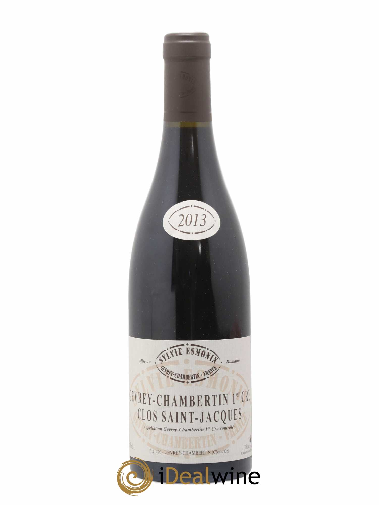 Gevrey-Chambertin 1er Cru Clos Saint Jacques Sylvie Esmonin 2013 - Lot de 1 bouteille - 0