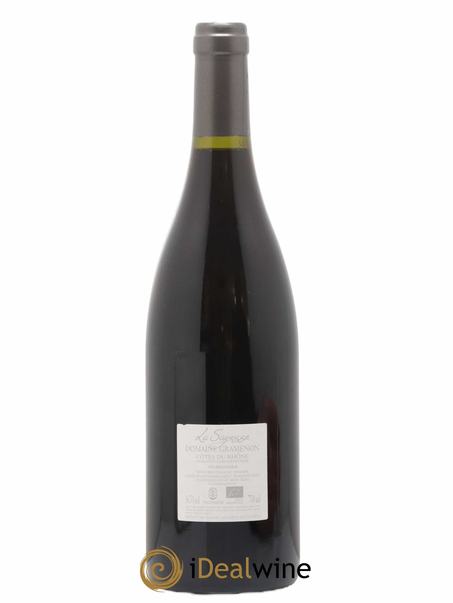 Côtes-du-Rhône La Sagesse Gramenon (Domaine) 2016 - Lot of 1 bottle - 1