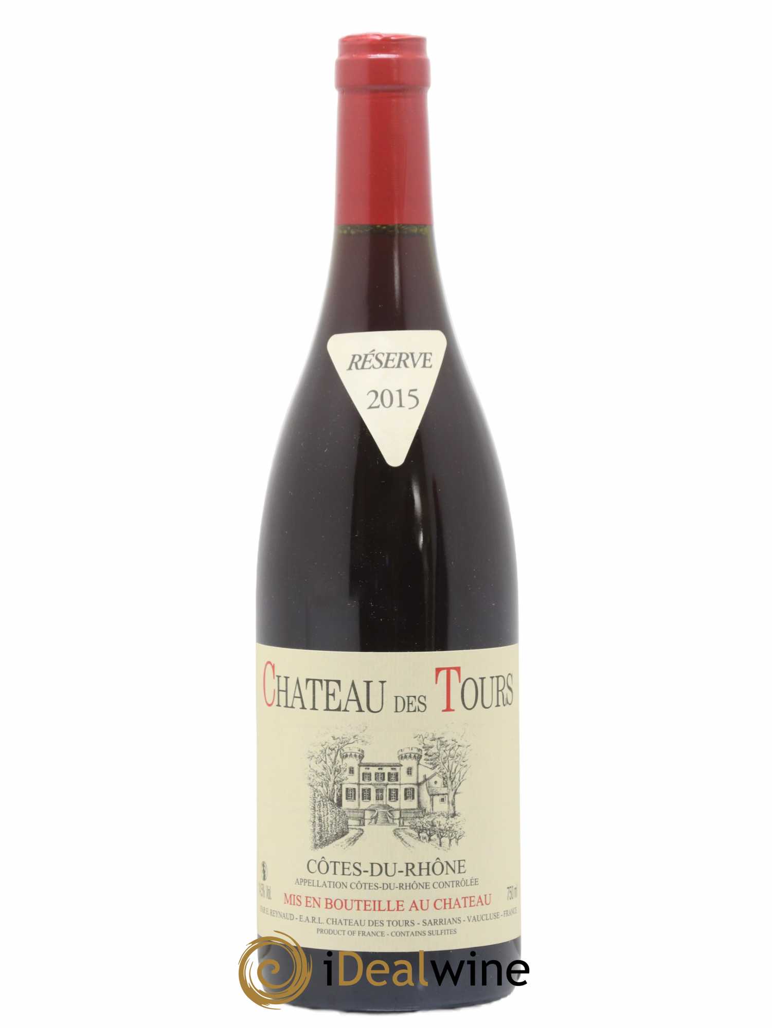 Côtes-du-Rhône Château des Tours Emmanuel Reynaud 2015 - Lot de 1 bouteille - 0