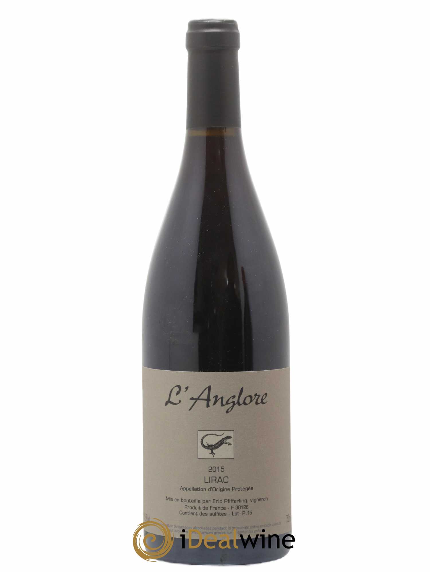 Lirac L'Anglore 2015 - Posten von 1 Flasche - 0