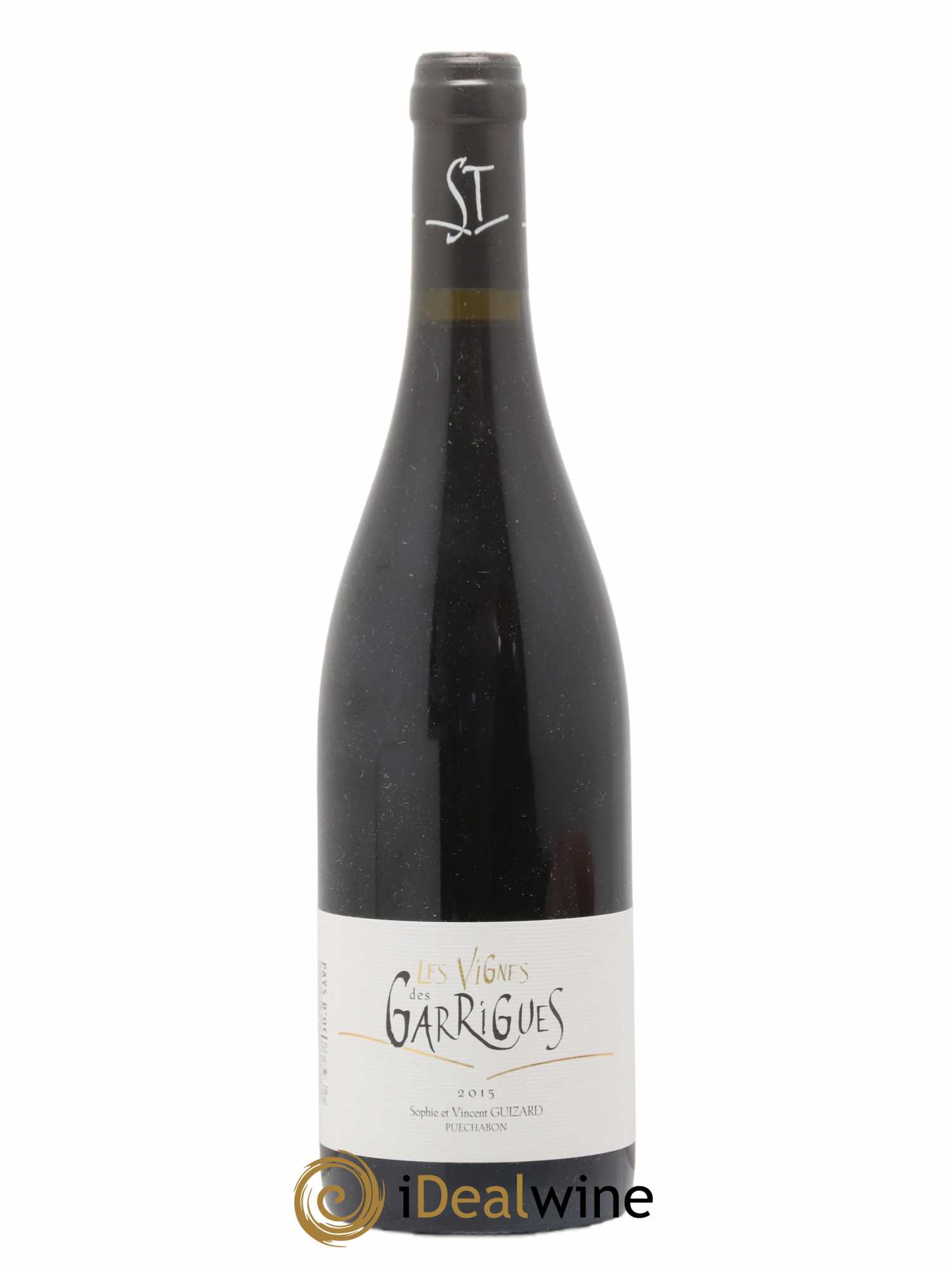 Pays d'Oc Vignes des Garrigues Vincent Guizard 2015 - Posten von 1 Flasche - 0